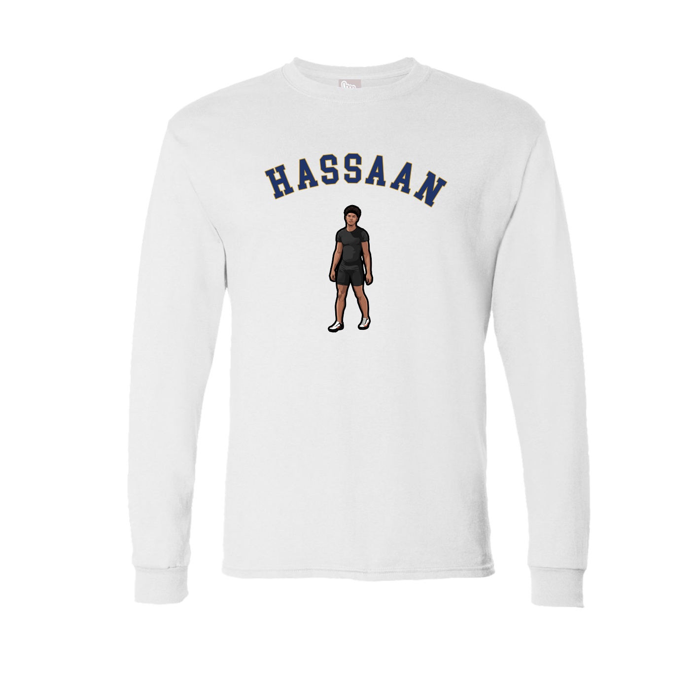 Long Sleeve Tee — Shirsey Arch in White