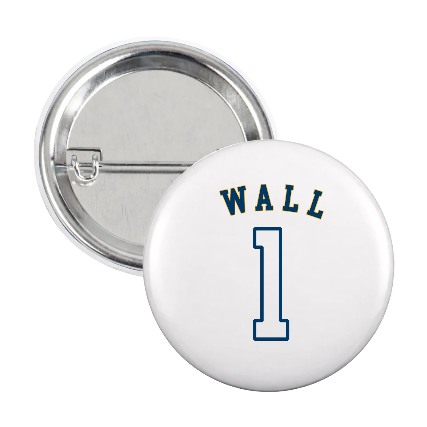 Game Day Button — Shirsey Arch in White