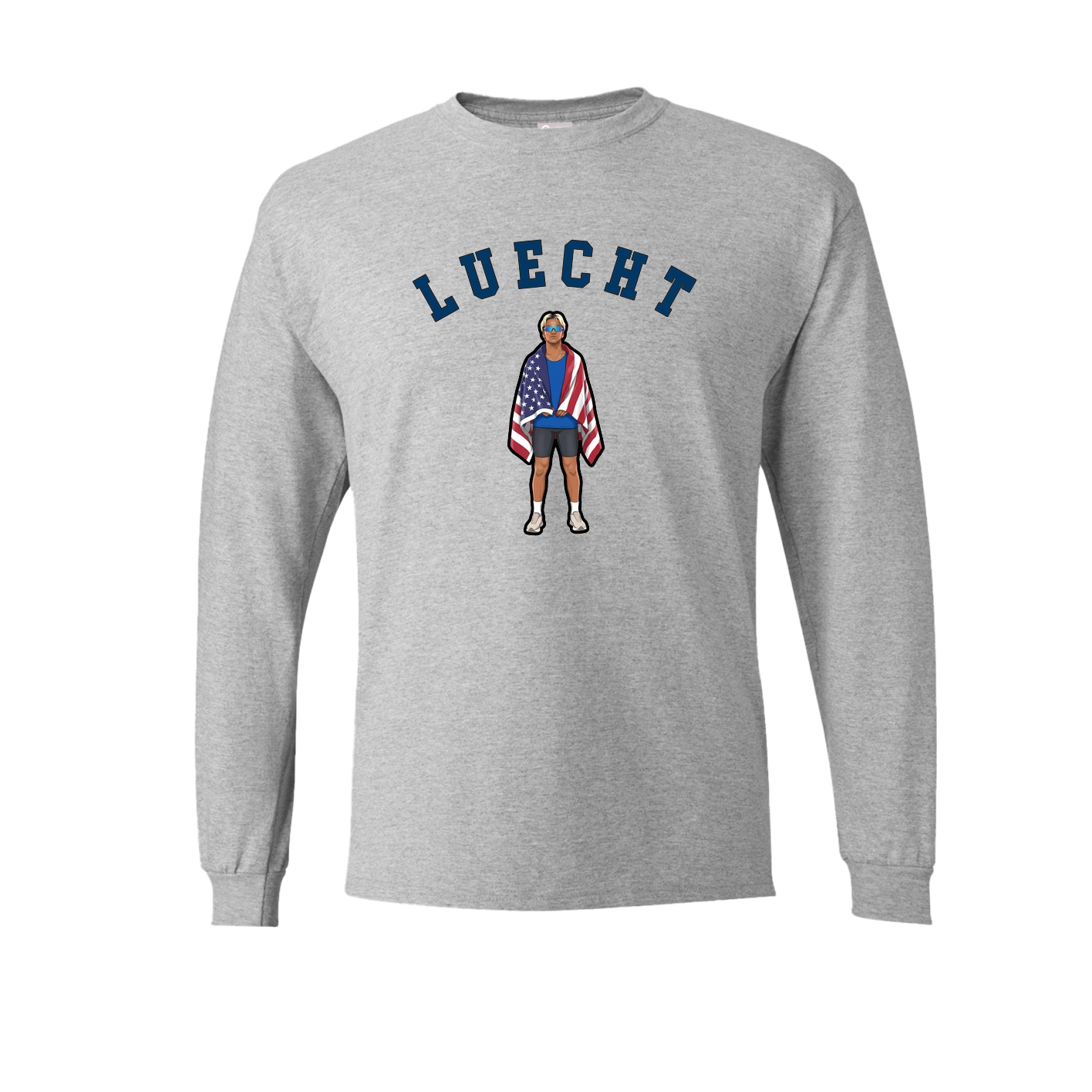 Long Sleeve Tee — Shirsey Arch in Grey