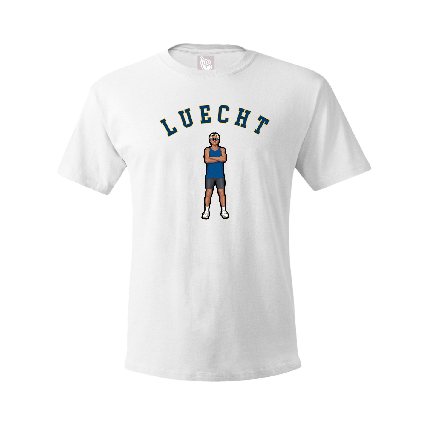 Tee — Shirsey Arch in White