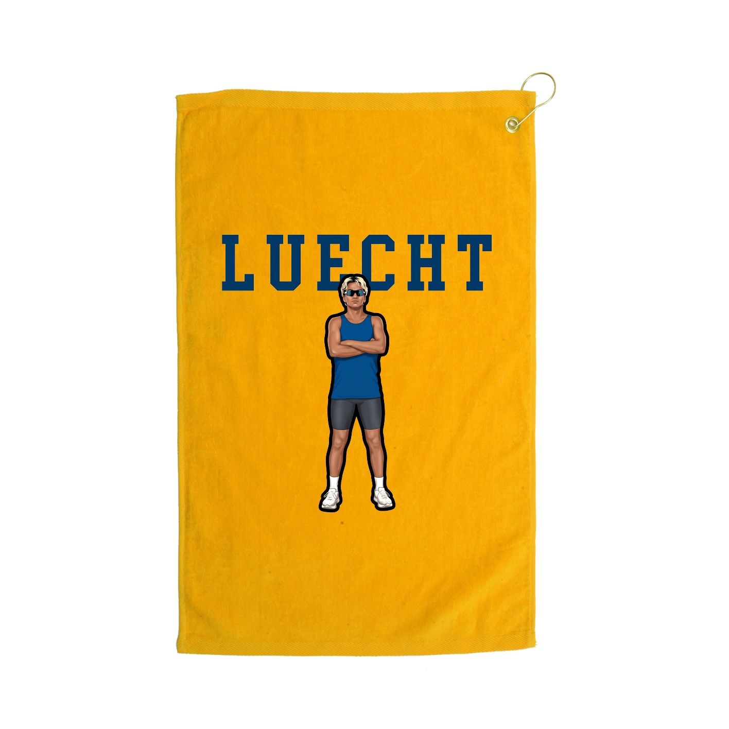 Golf Towel — Shirsey in Gold