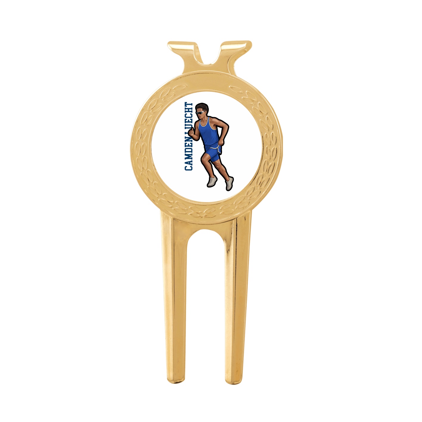 Divot Tool with Ball Marker — Name Vertical in Classic
