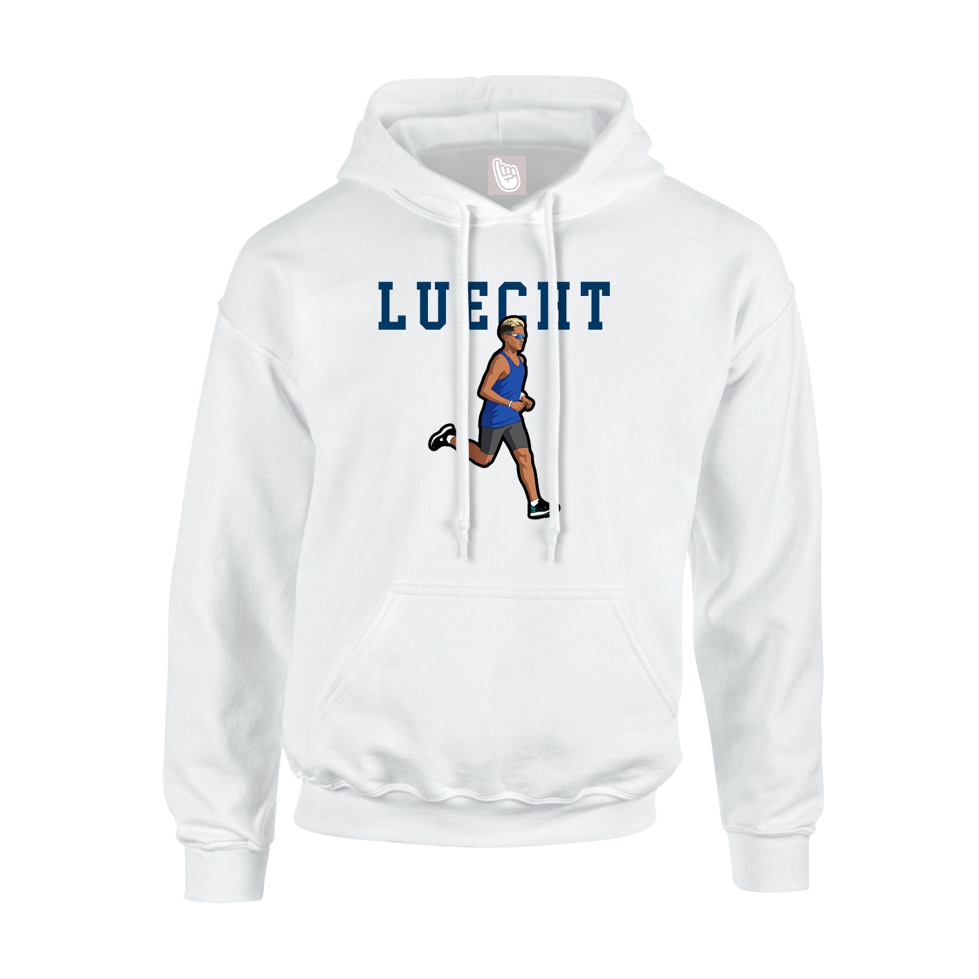 Youth Hoodie — Shirsey in White