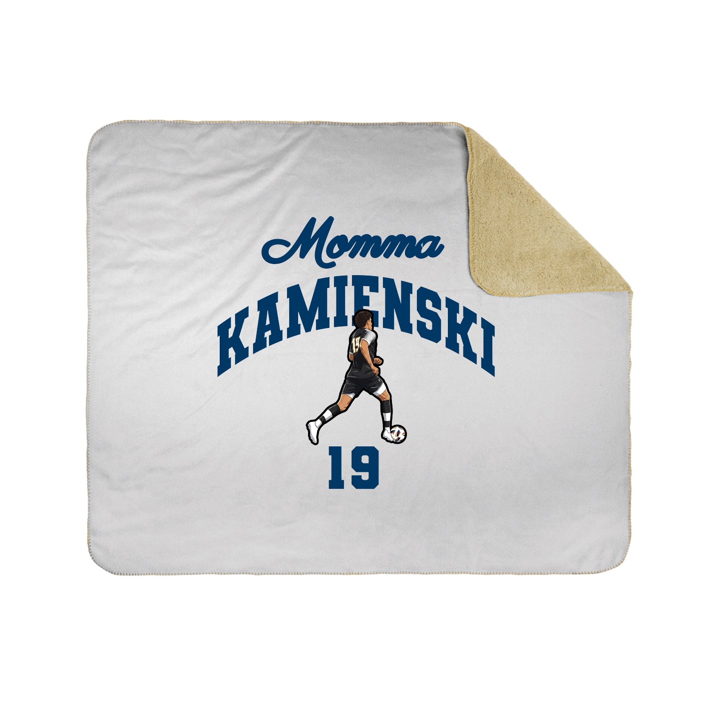 Throw Blanket — Mothers Day Arch in White