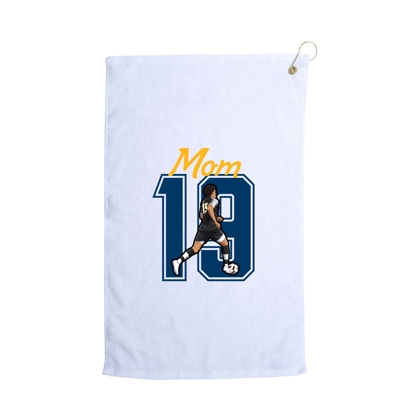 Golf Towel — Mothers Day Shirsey in White