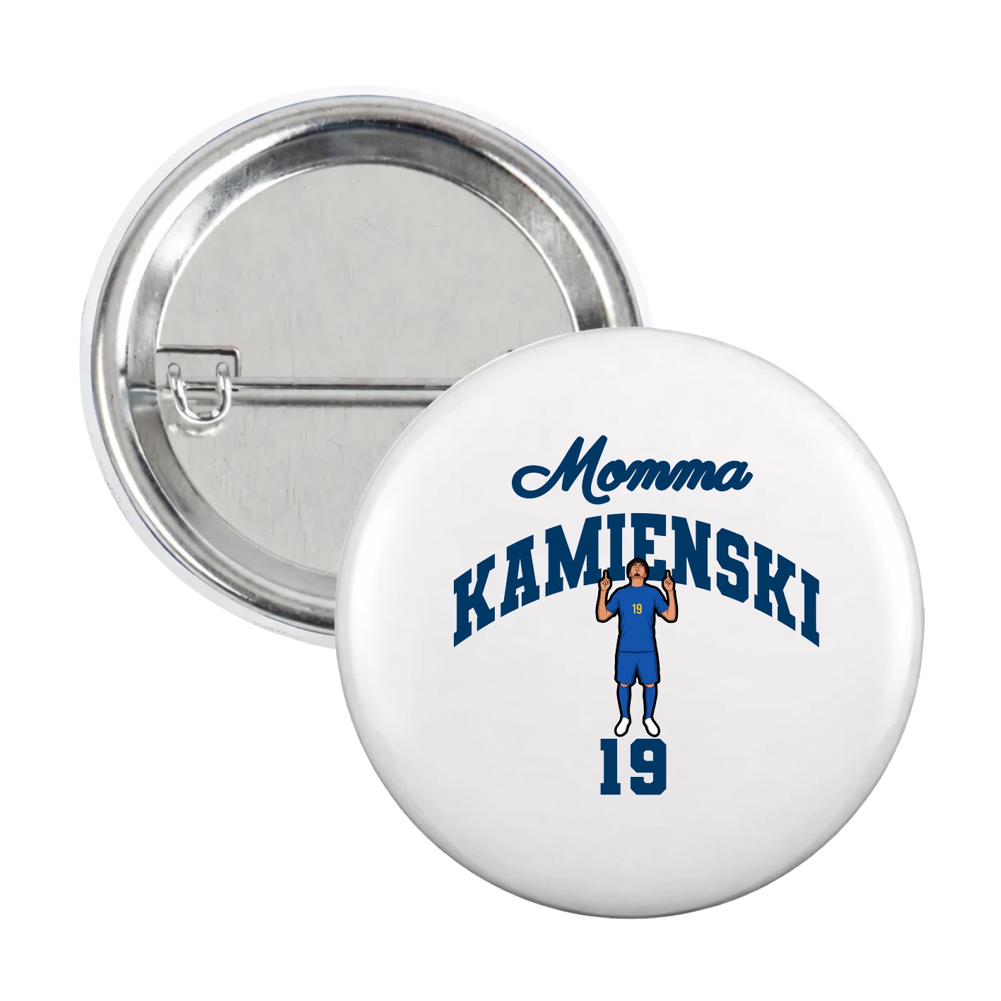 Game Day Button — Mothers Day Arch in White
