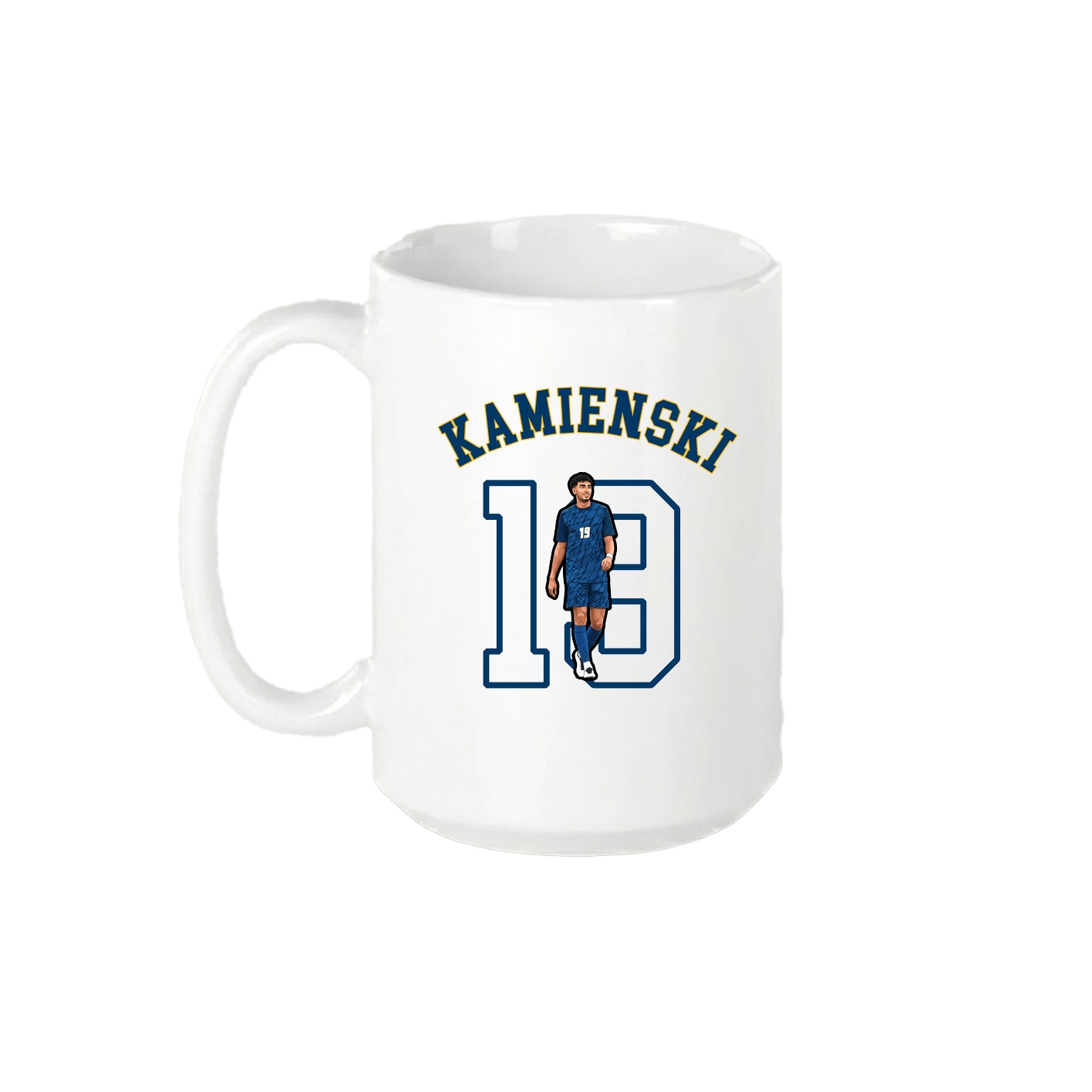 15oz Coffee Mug — Shirsey Arch in White