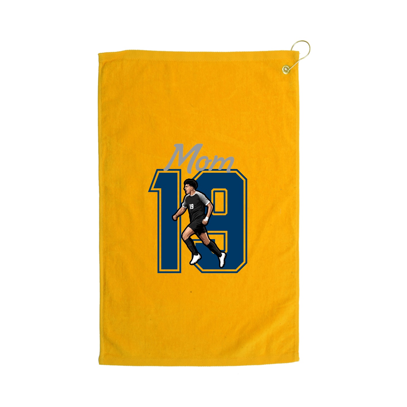 Golf Towel — Mothers Day Shirsey in Gold