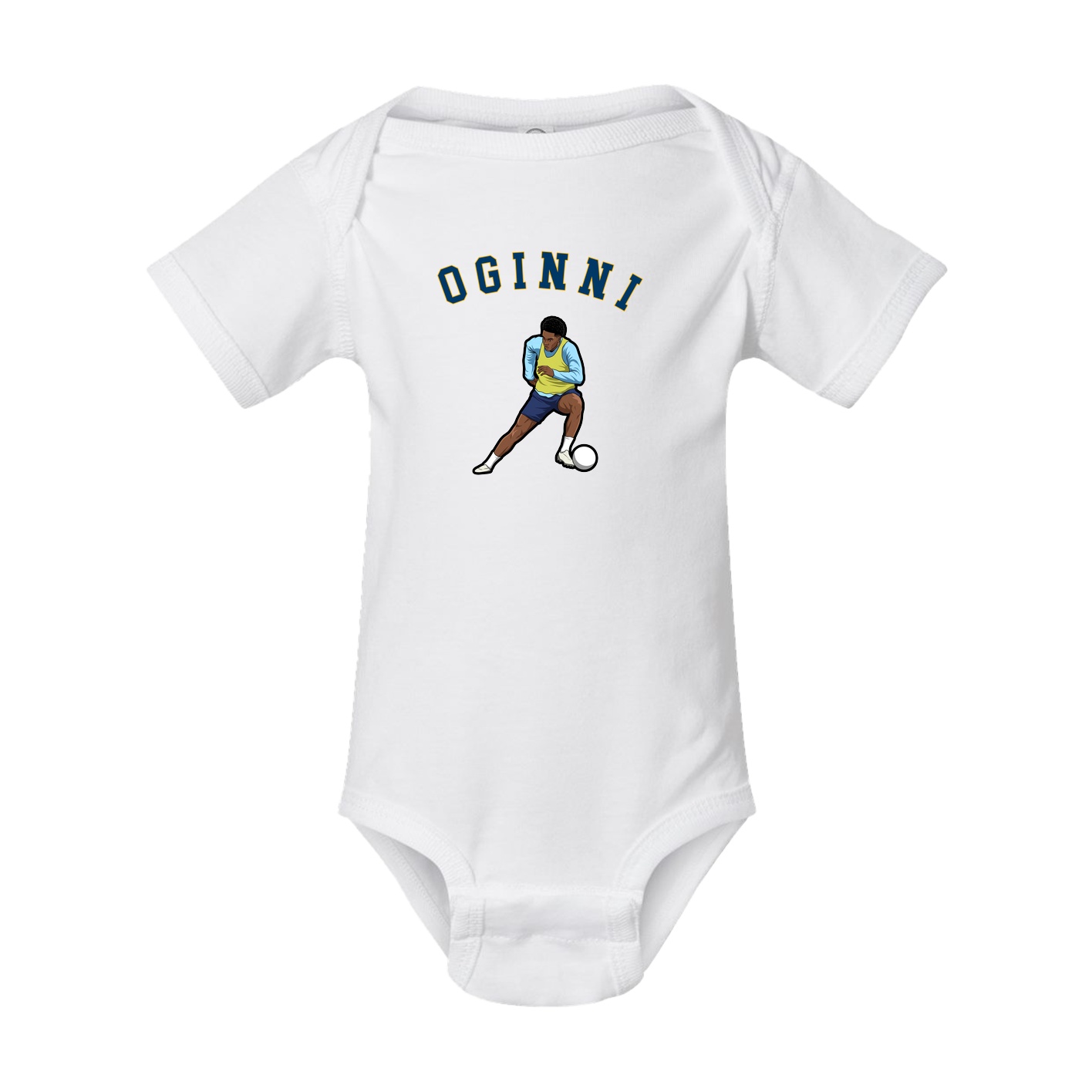 Baby Onesie — Shirsey Arch in White