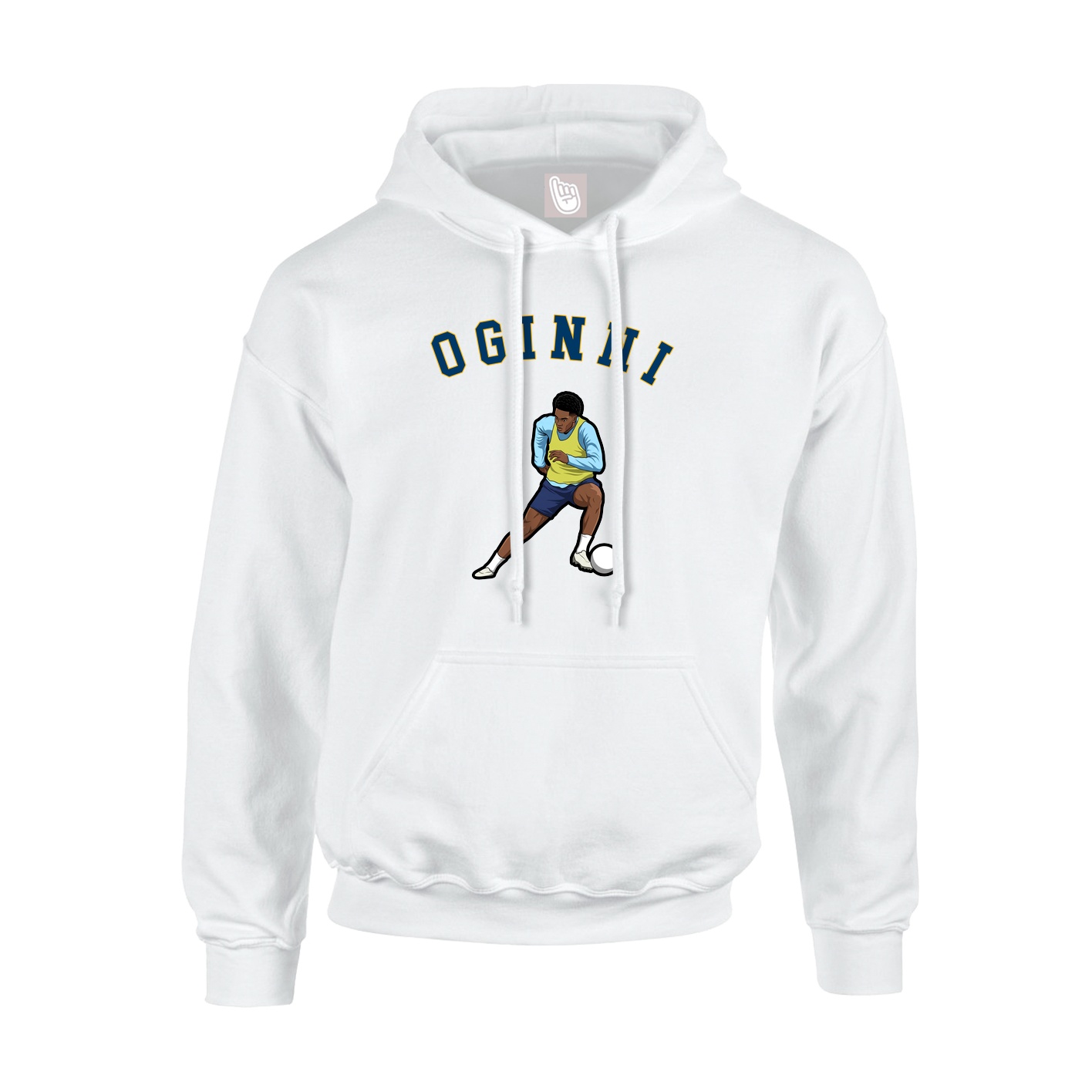 Youth Hoodie — Shirsey Arch in White
