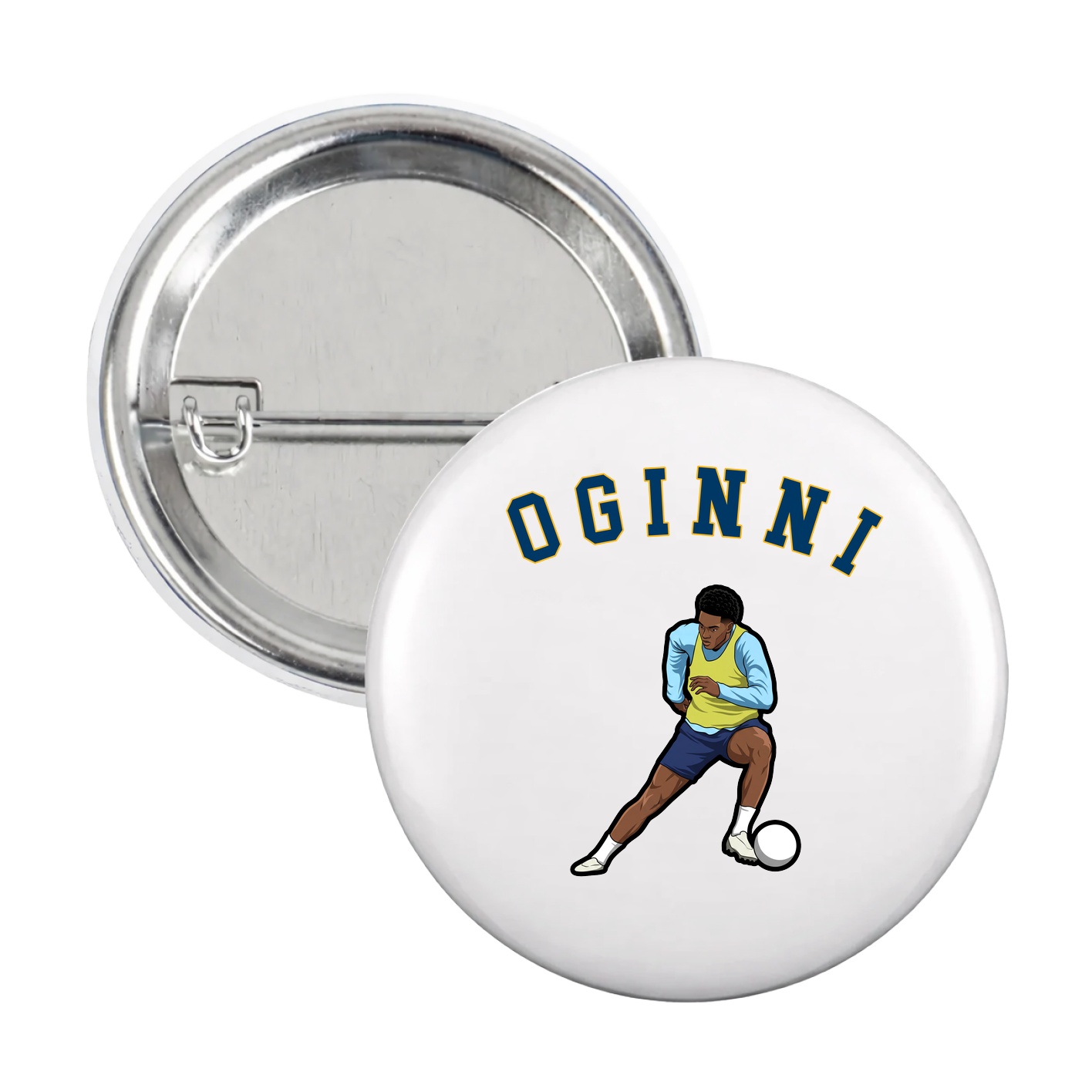 Game Day Button — Shirsey Arch in White