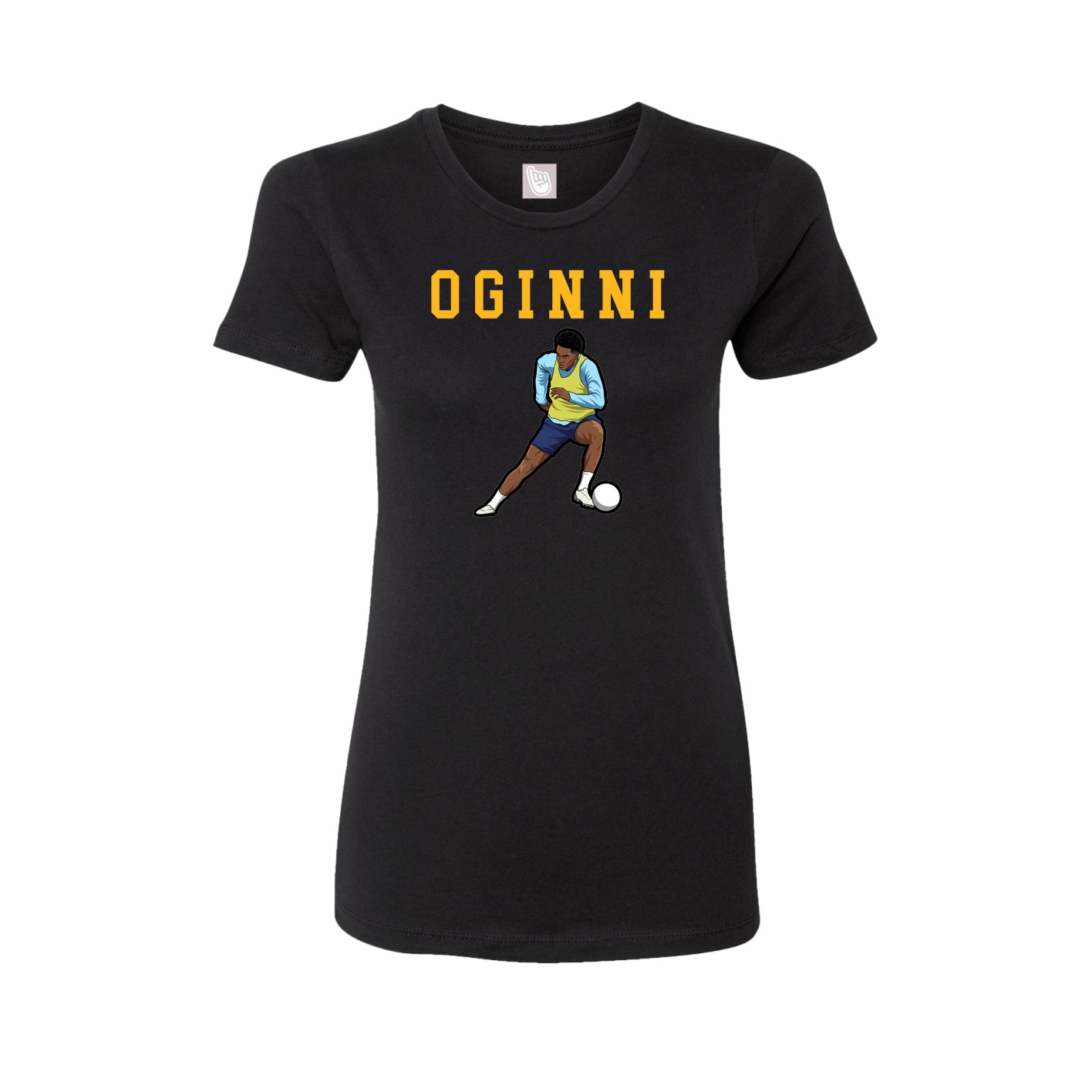 Fitted Women's Tee — Shirsey in Black