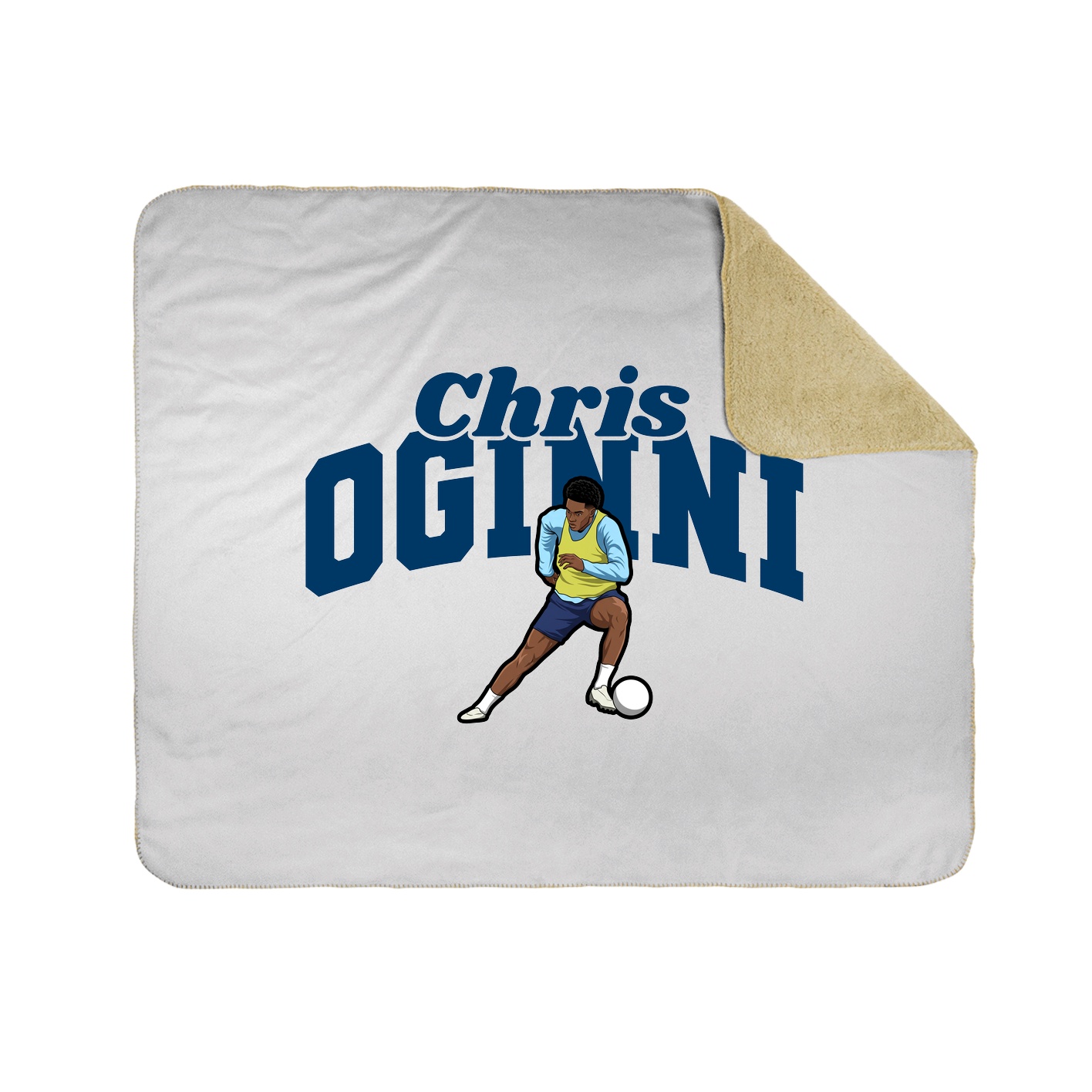 Throw Blanket — Signature Arch in White