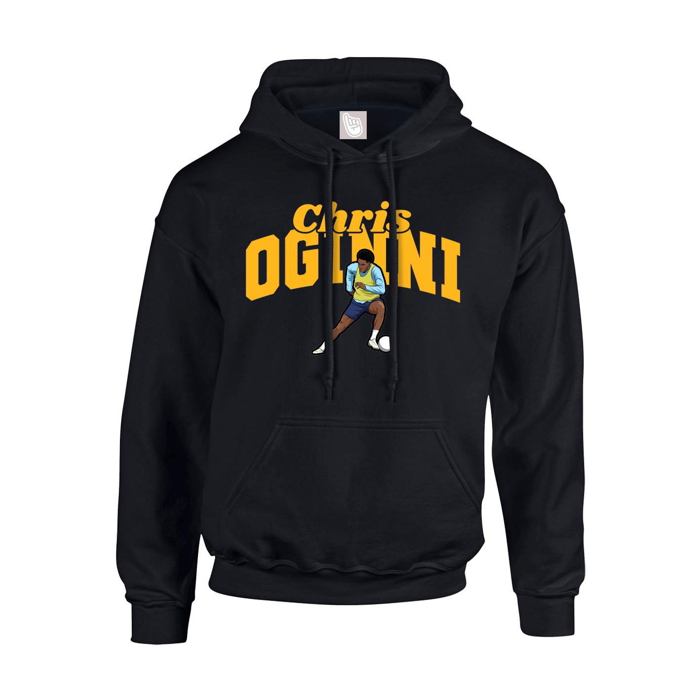 Hoodie — Signature Arch in Black