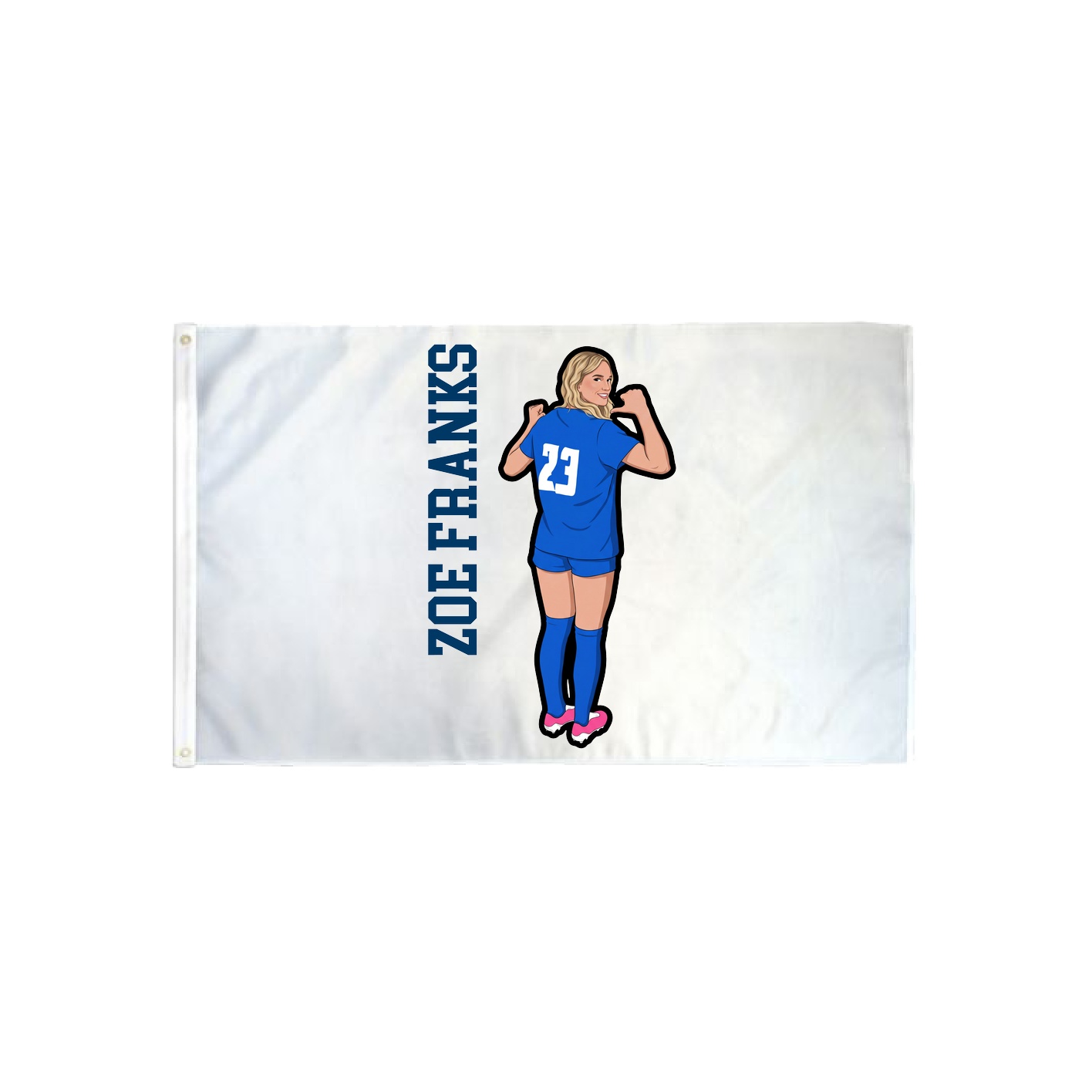 3x5 Flag — Name Vertical in Classic
