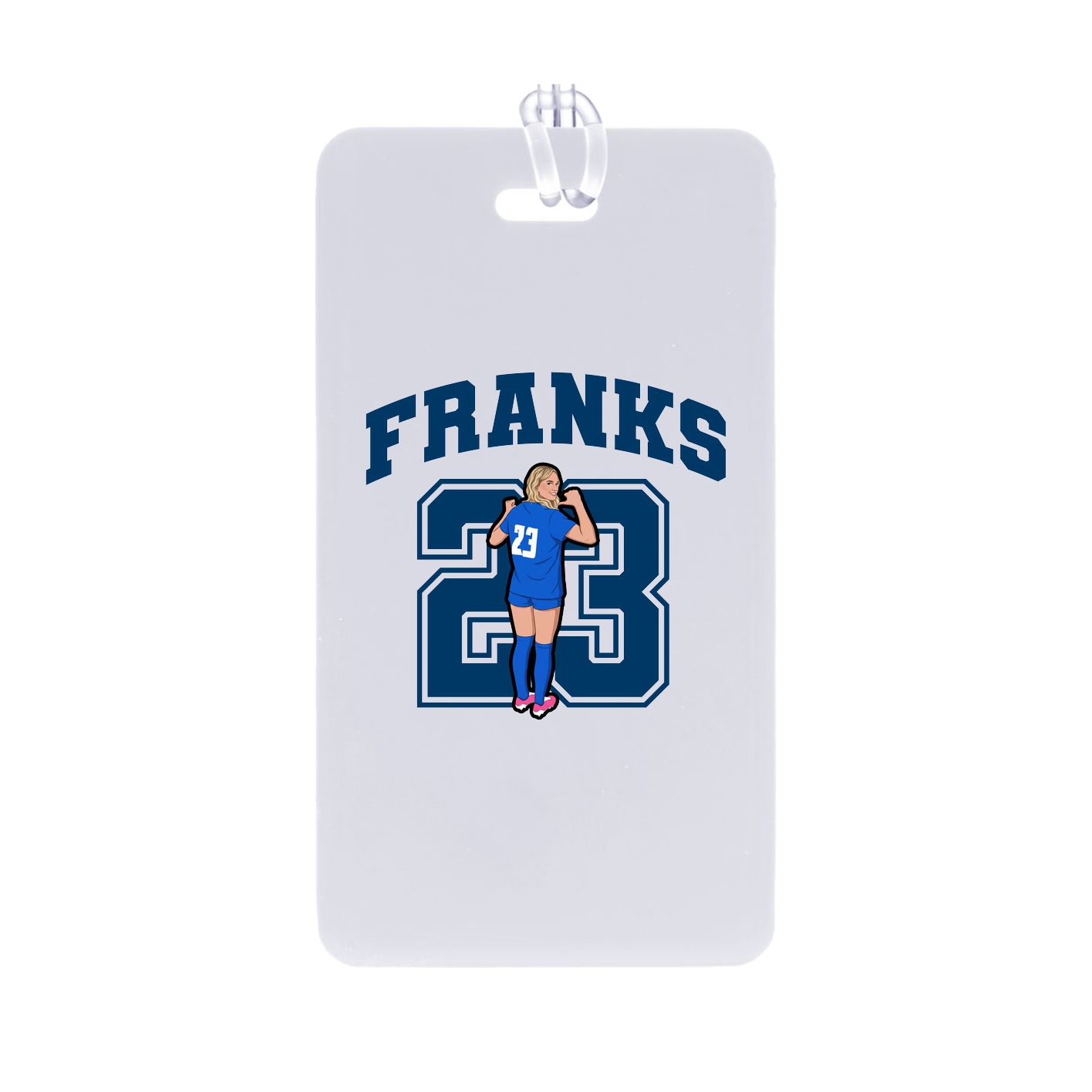 Bag Tag — Number in Classic