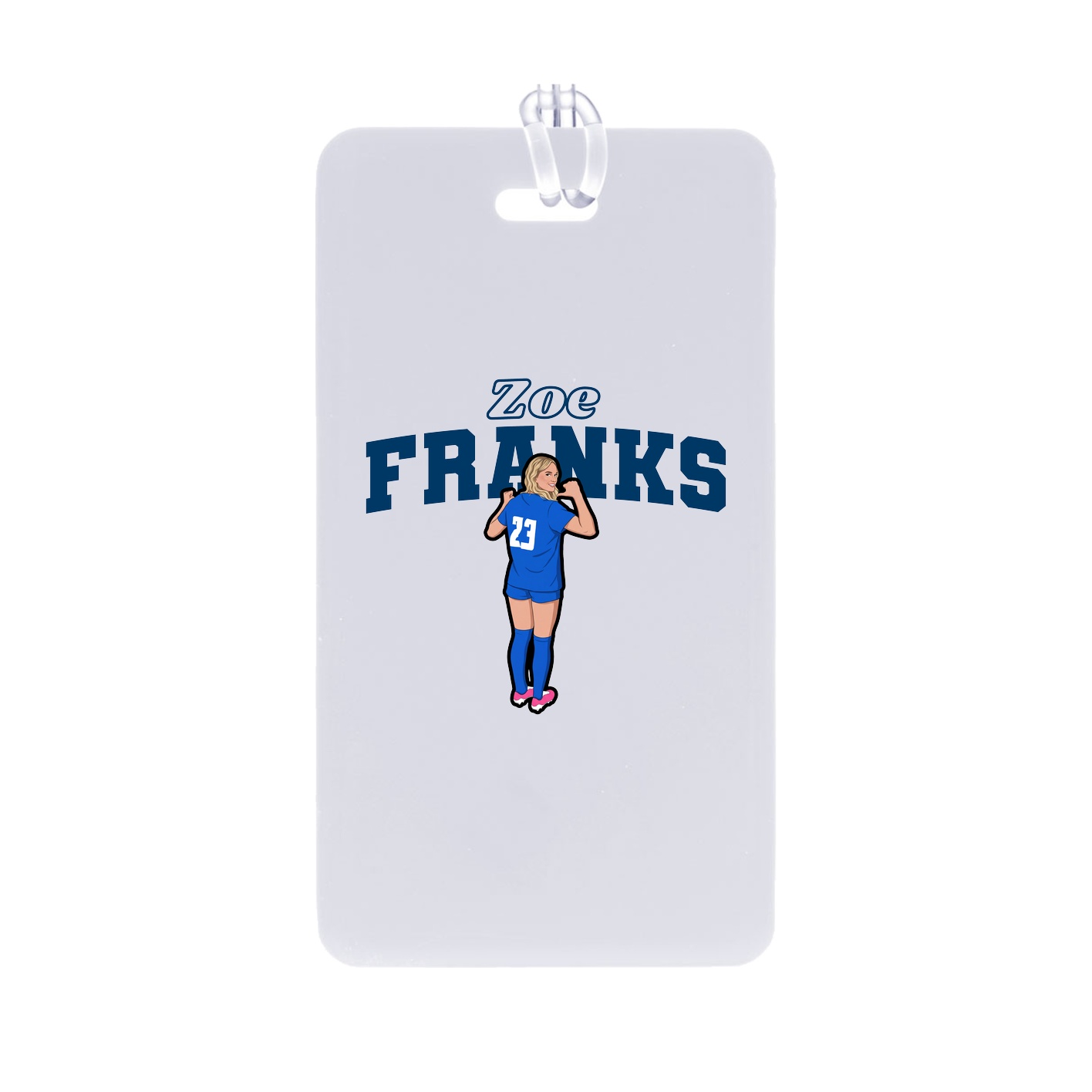 Bag Tag — Name Arch in Classic