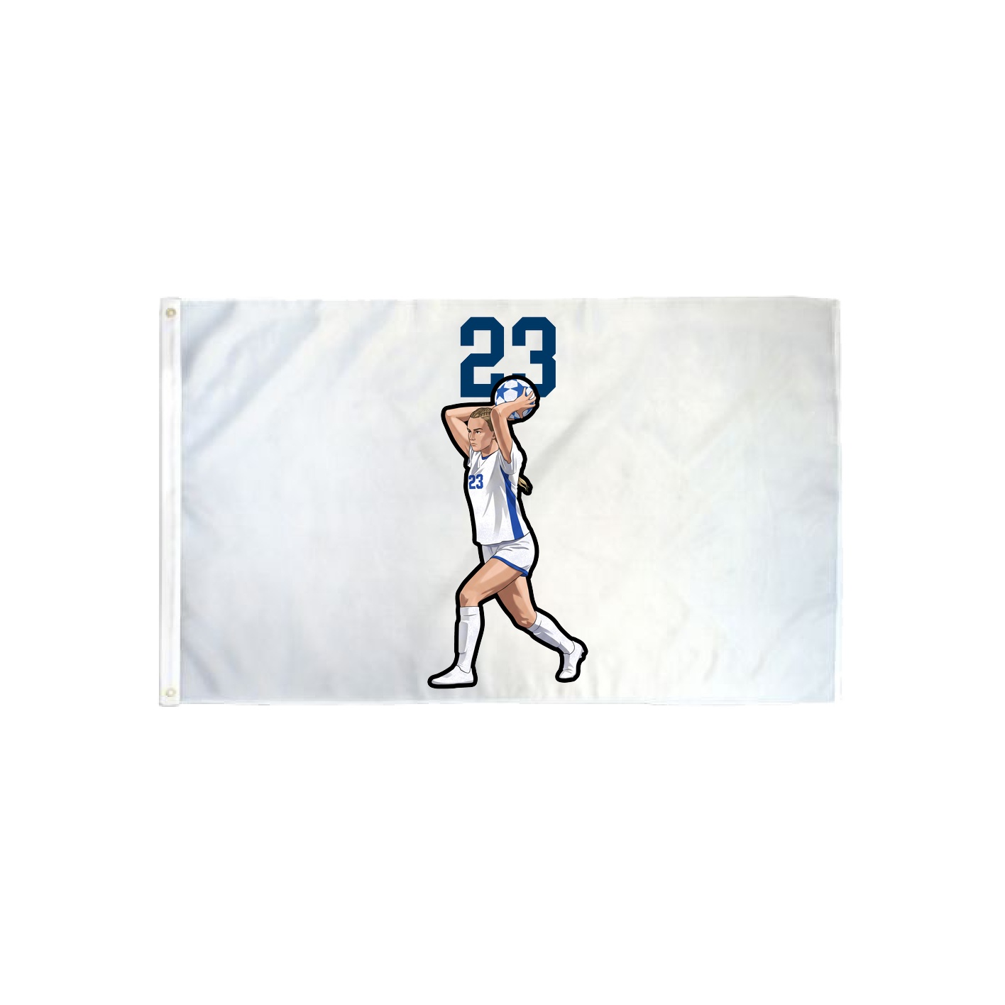 3x5 Flag — Number Top in Classic