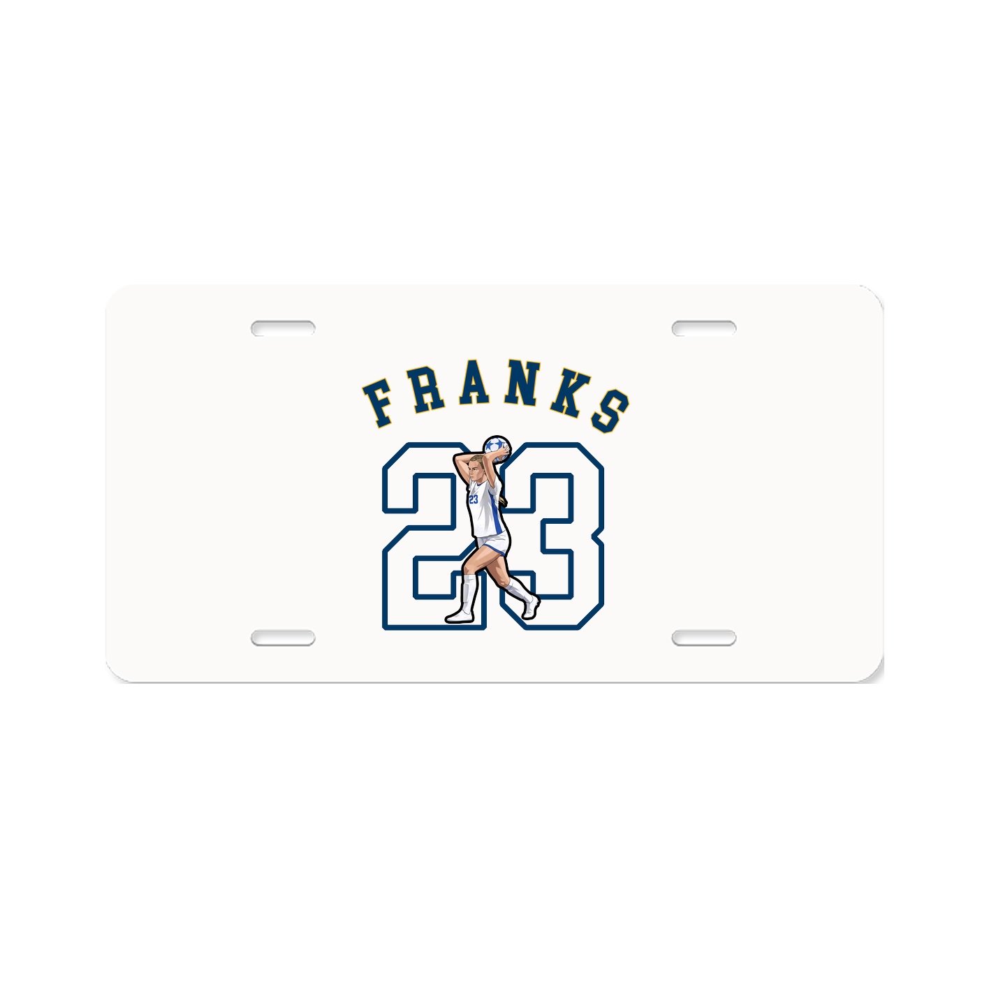 License Plate — Shirsey Arch in Classic