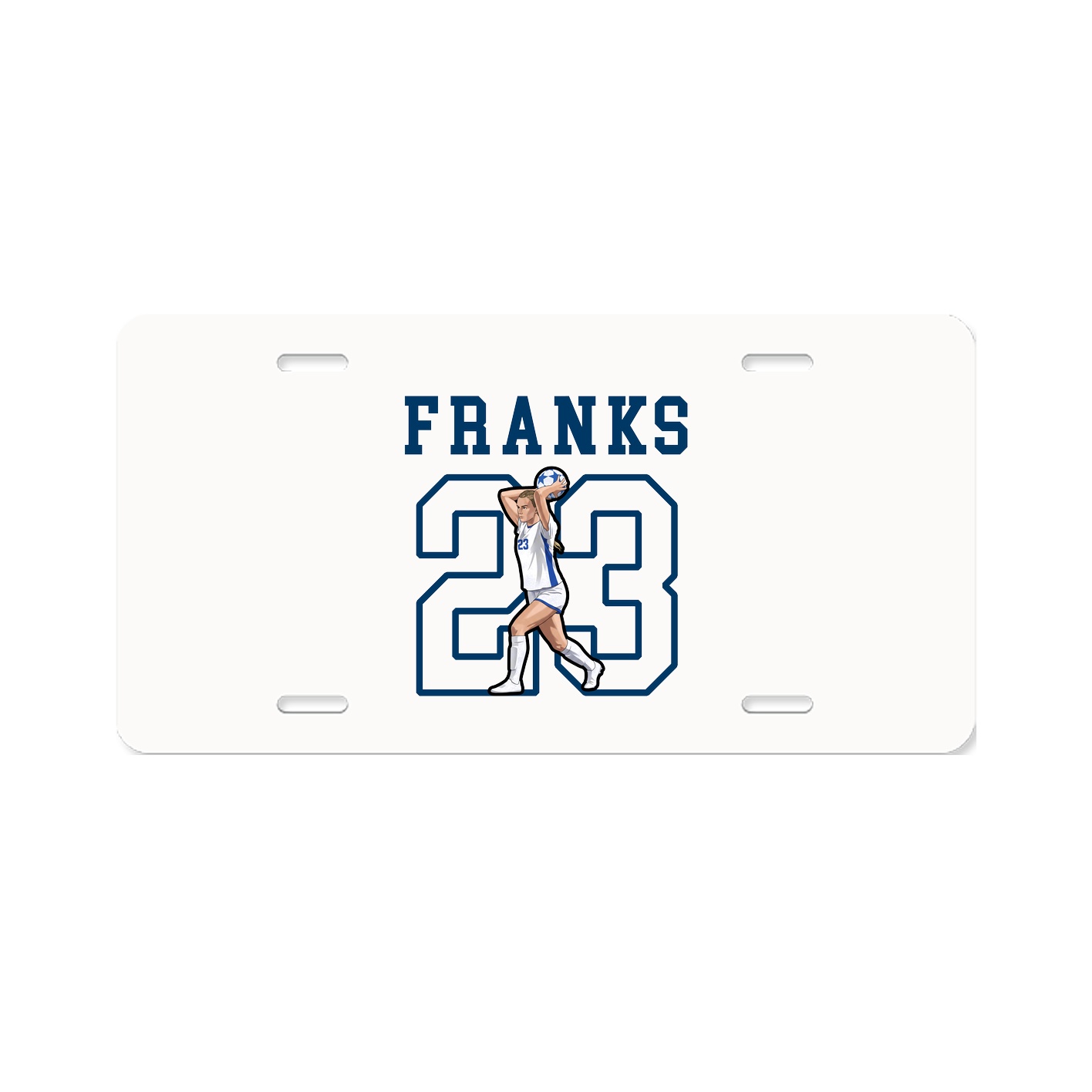License Plate — Shirsey in Classic