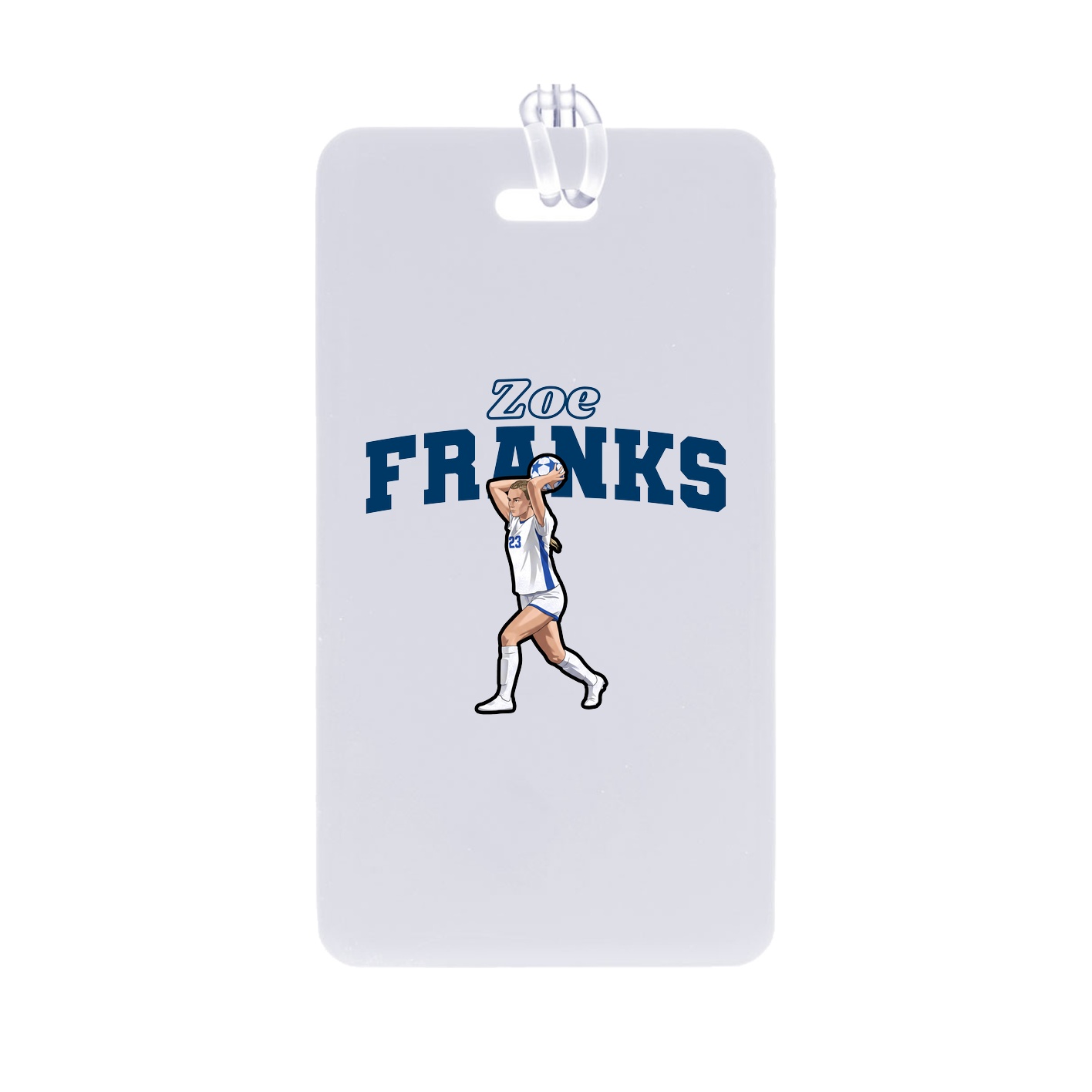 Bag Tag — Name Arch in Classic