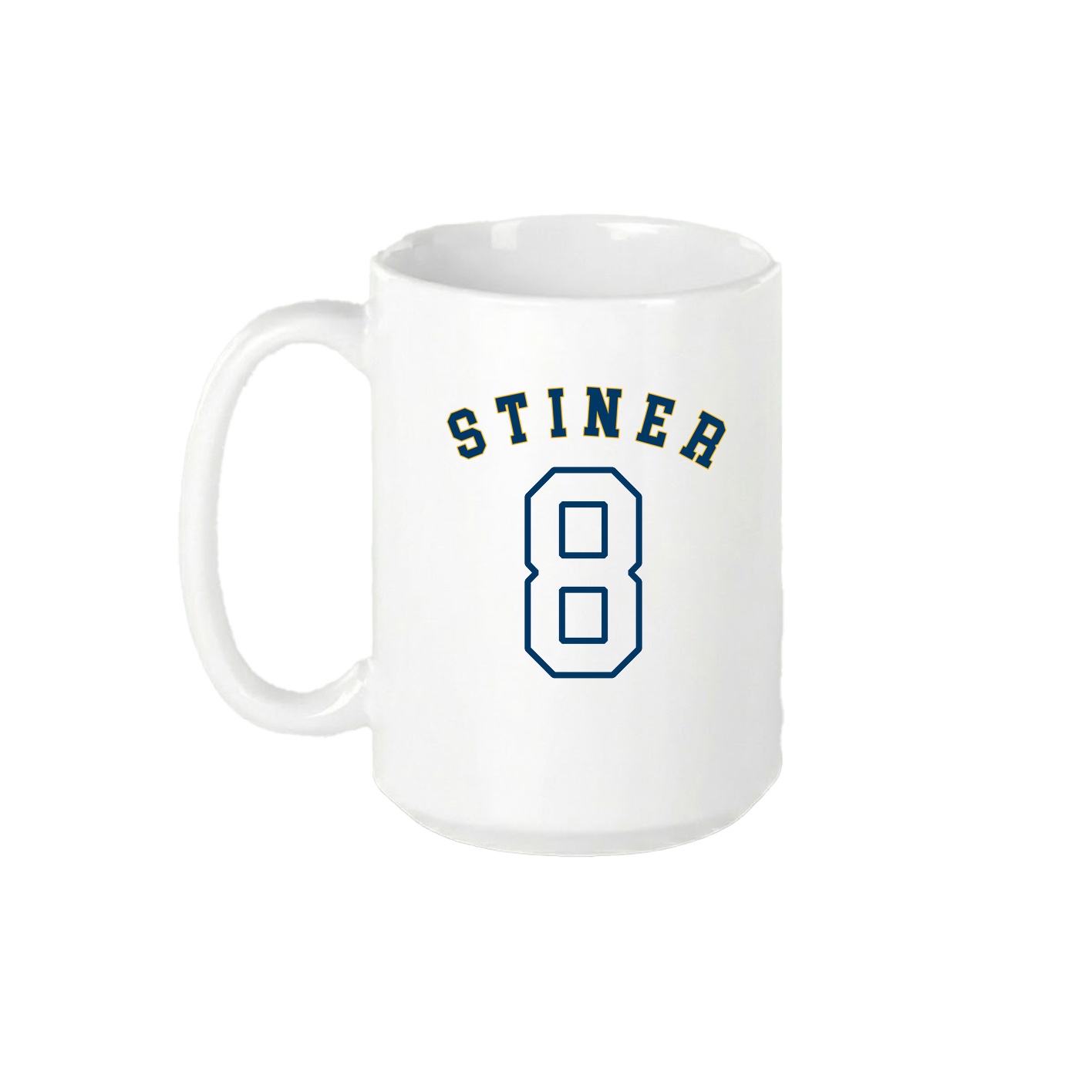 15oz Coffee Mug — Shirsey Arch in White