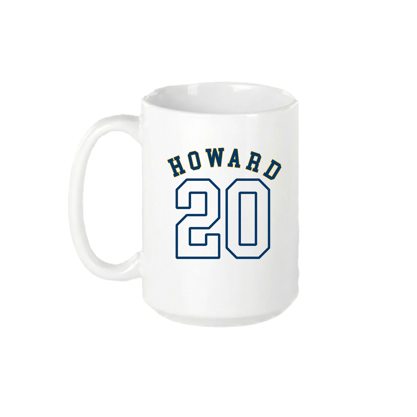 15oz Coffee Mug — Shirsey Arch in White
