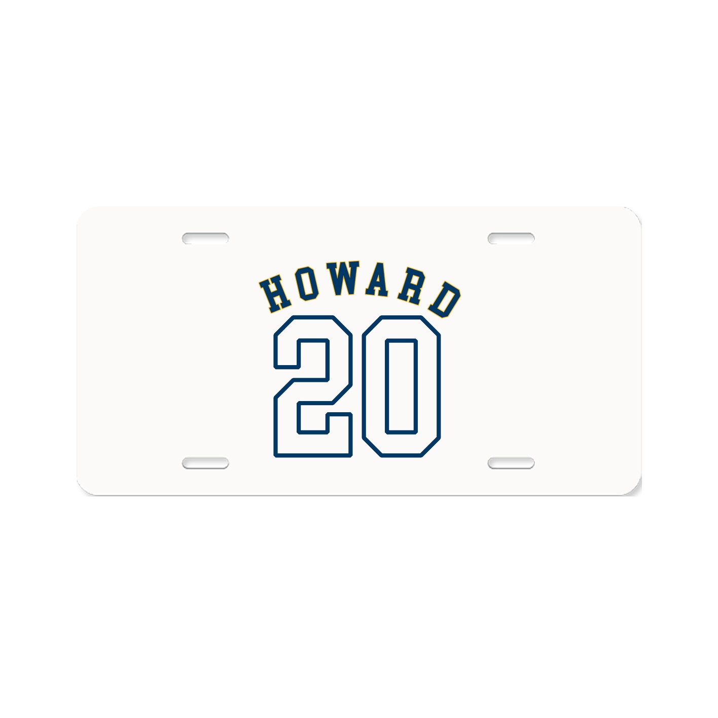 License Plate — Shirsey Arch in Classic