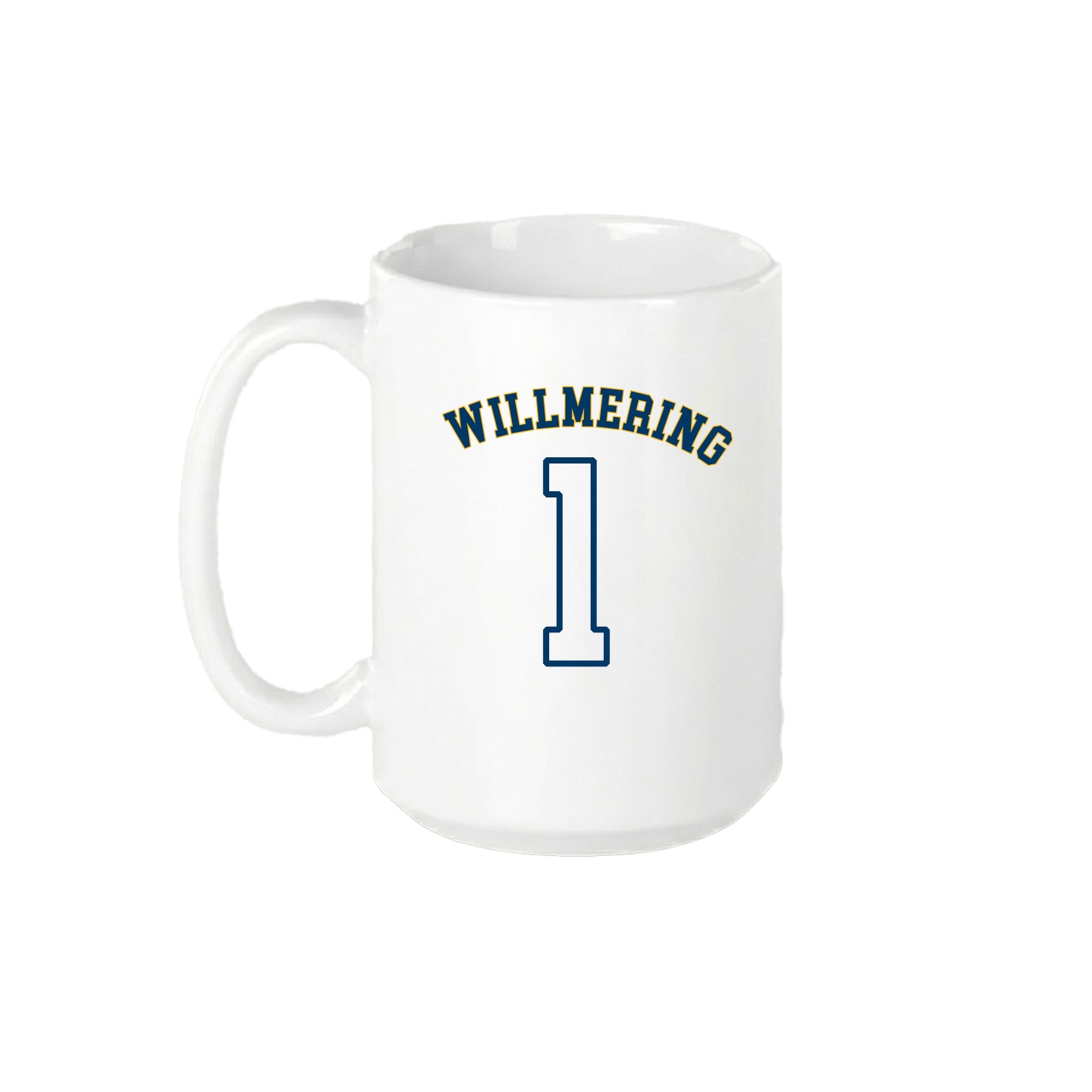 15oz Coffee Mug — Shirsey Arch in White