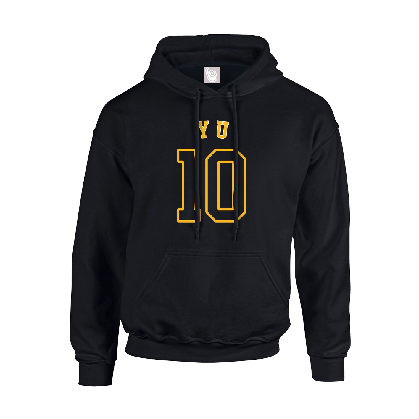 Youth Hoodie — Shirsey Arch in Black