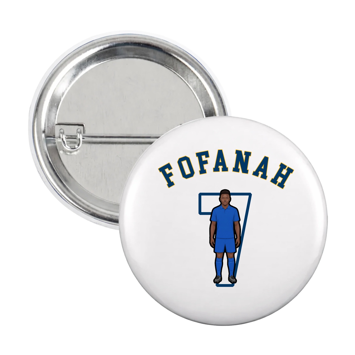 Game Day Button — Shirsey Arch in White