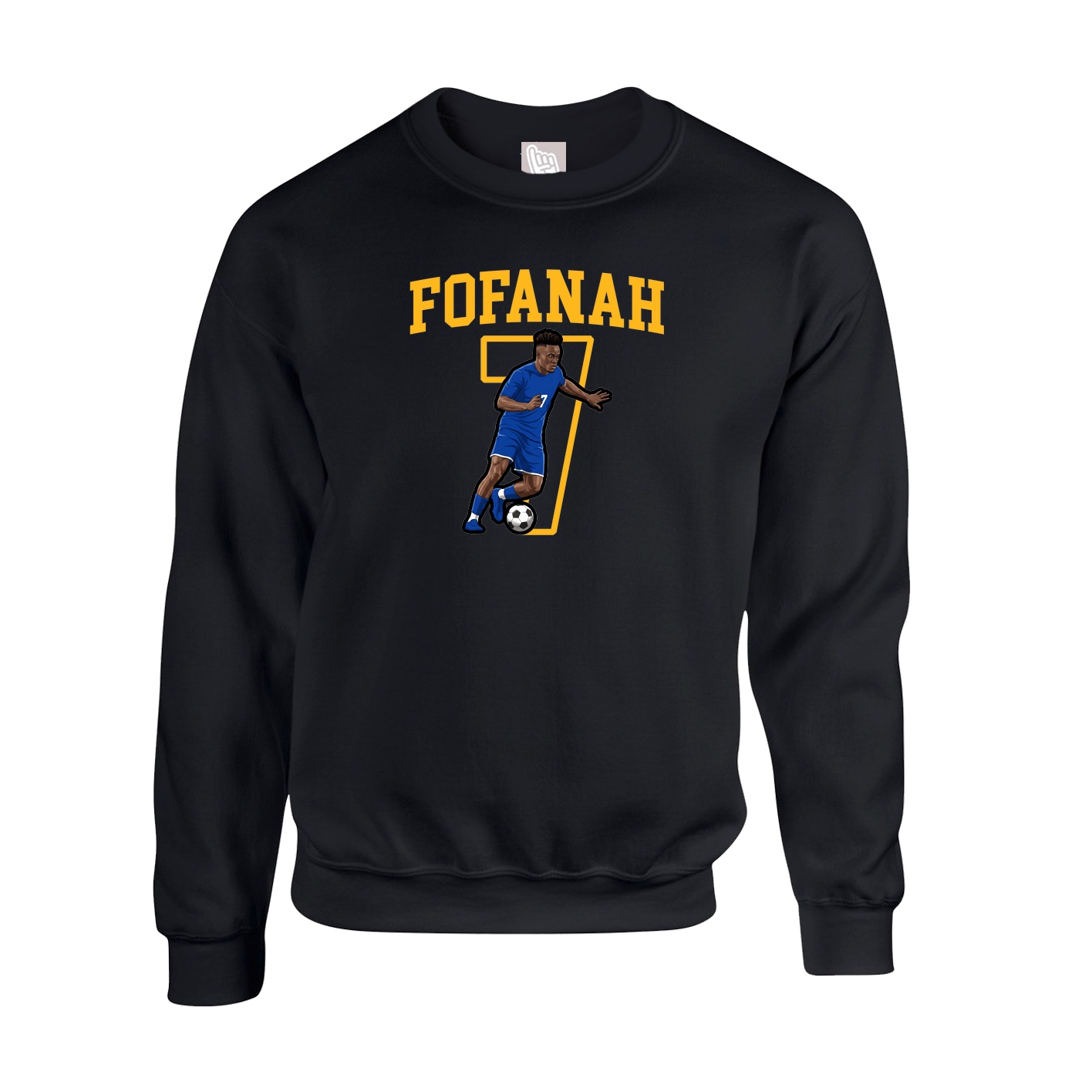 Fleece Crew — Shirsey in Black