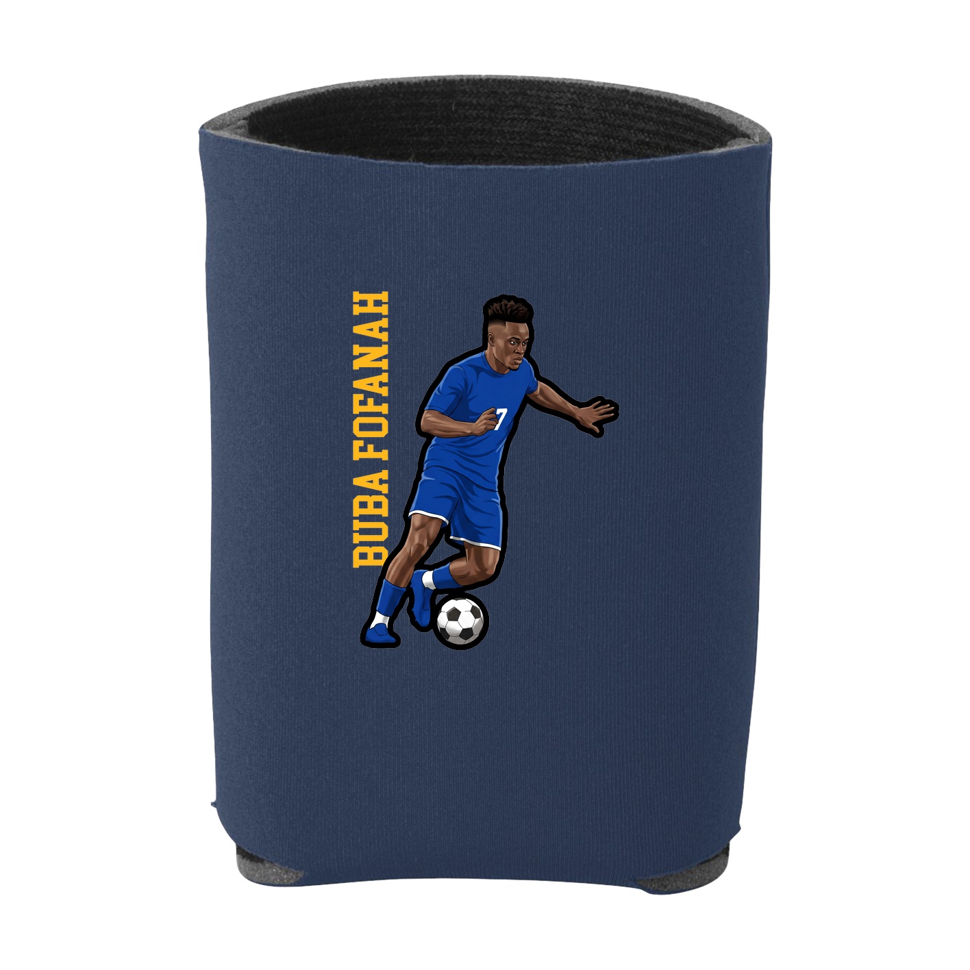 Can Holder — Name Vertical in Navy