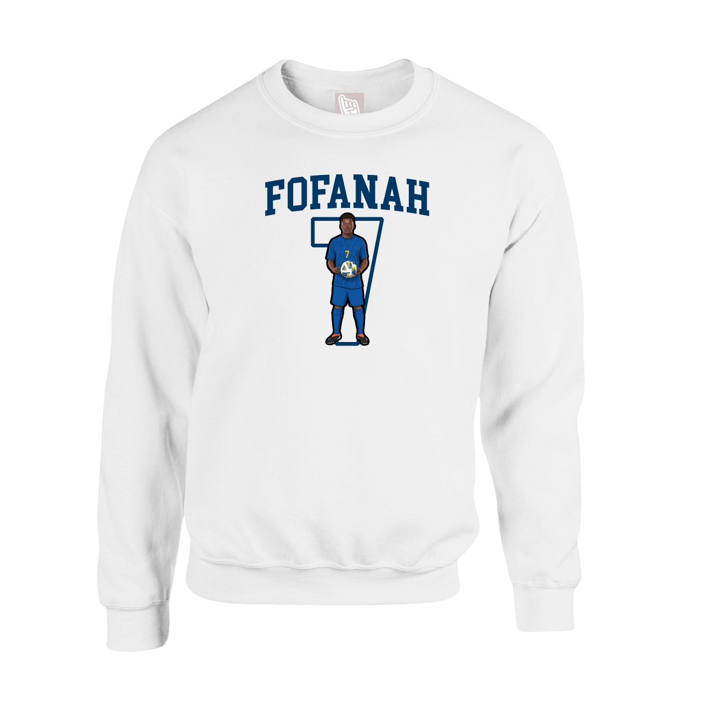Fleece Crew — Shirsey in White