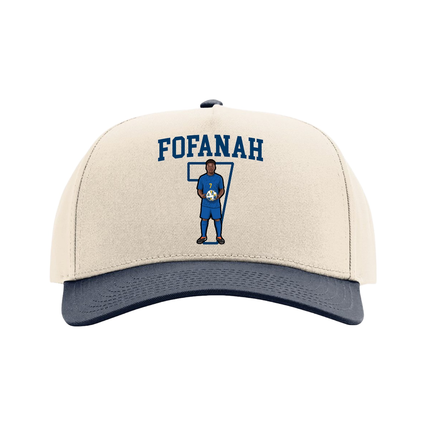 Full Fabric Five-Panel Champ Cap