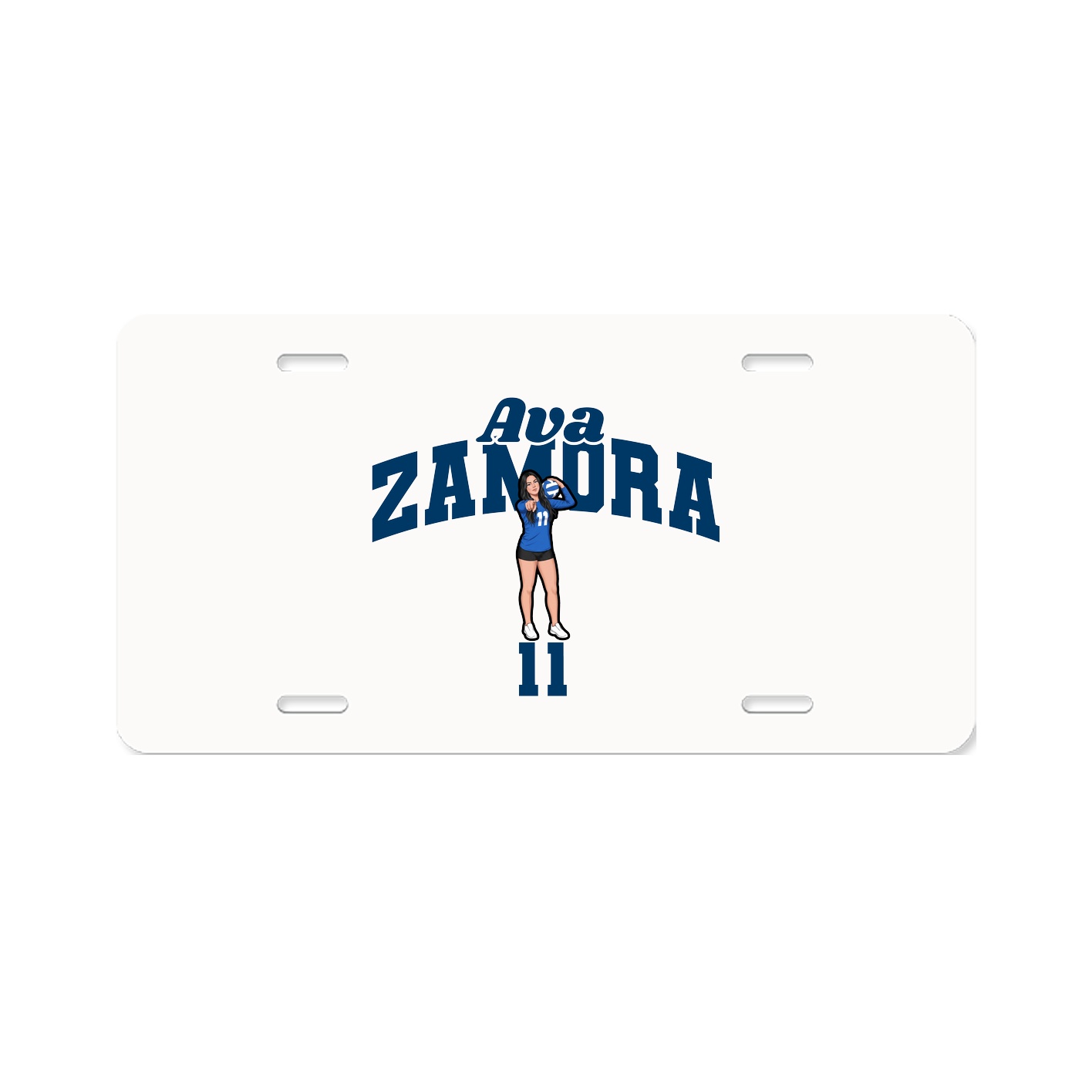 License Plate — Signature Arch in Classic