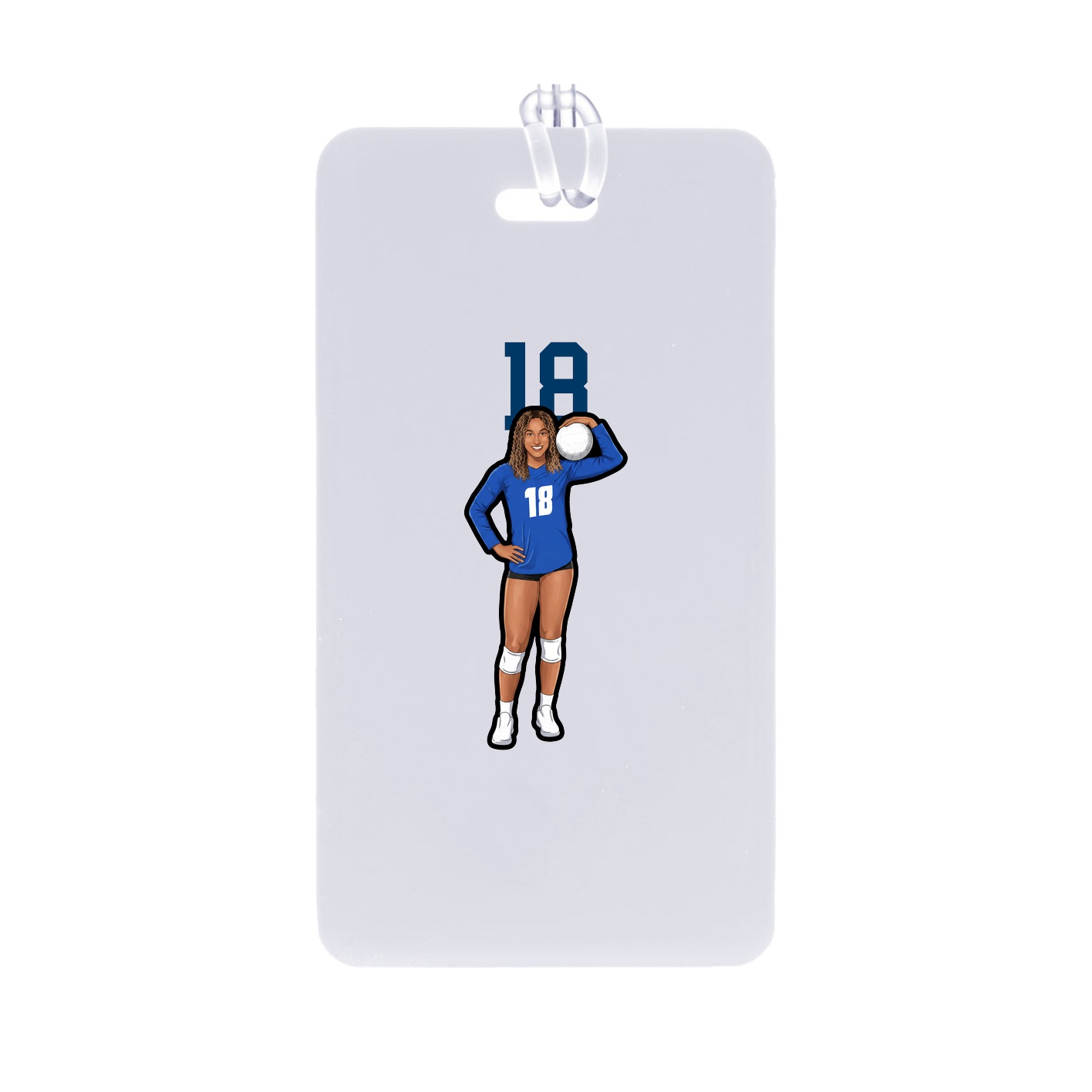 Bag Tag — Number Top in Classic