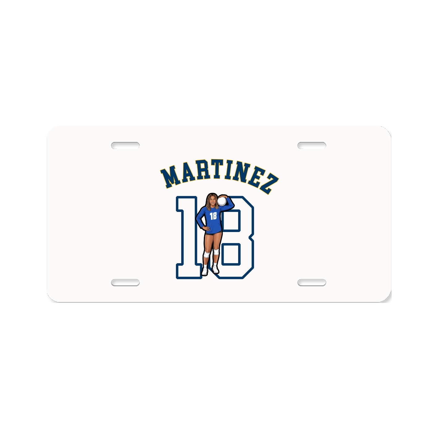License Plate — Shirsey Arch in Classic