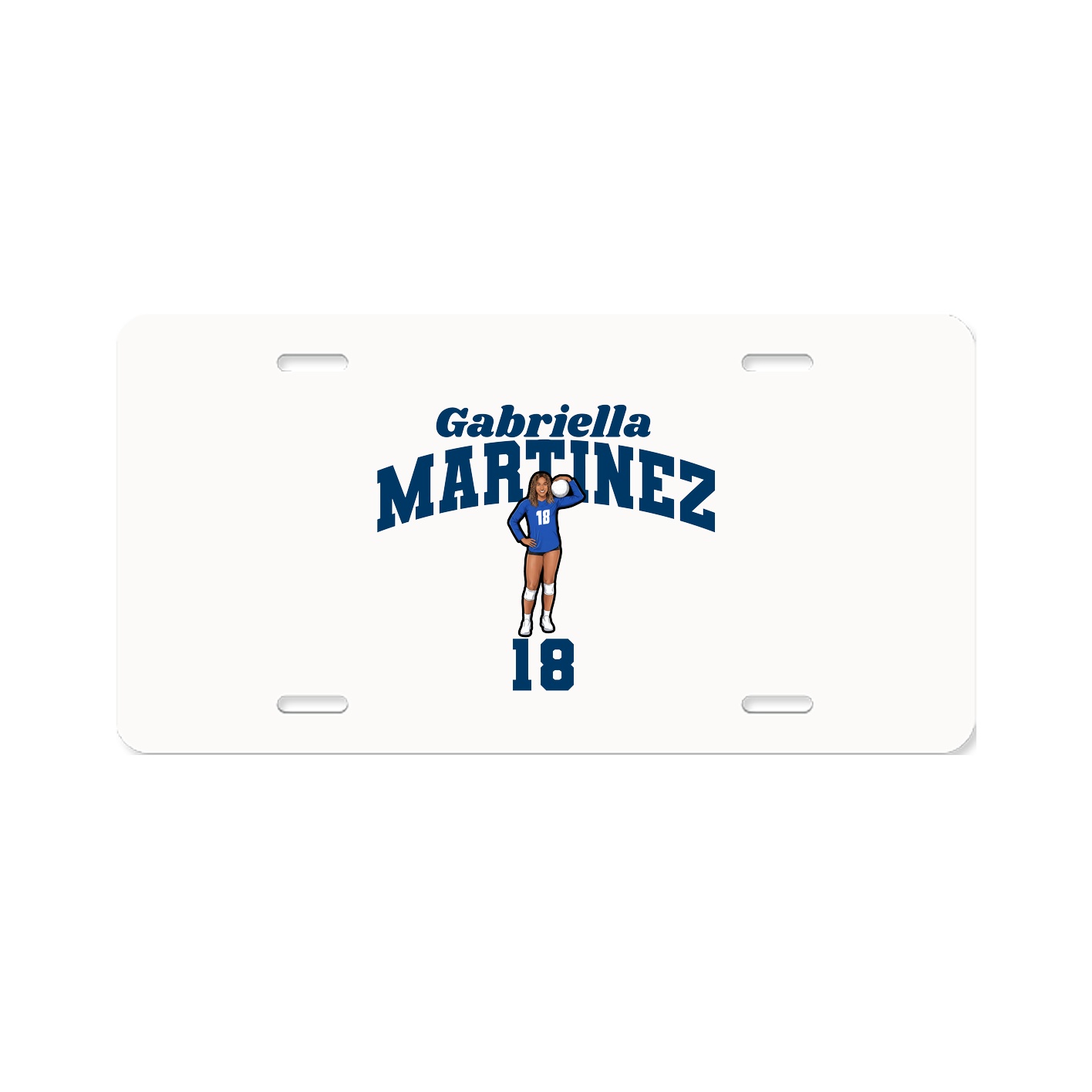 License Plate — Signature Arch in Classic