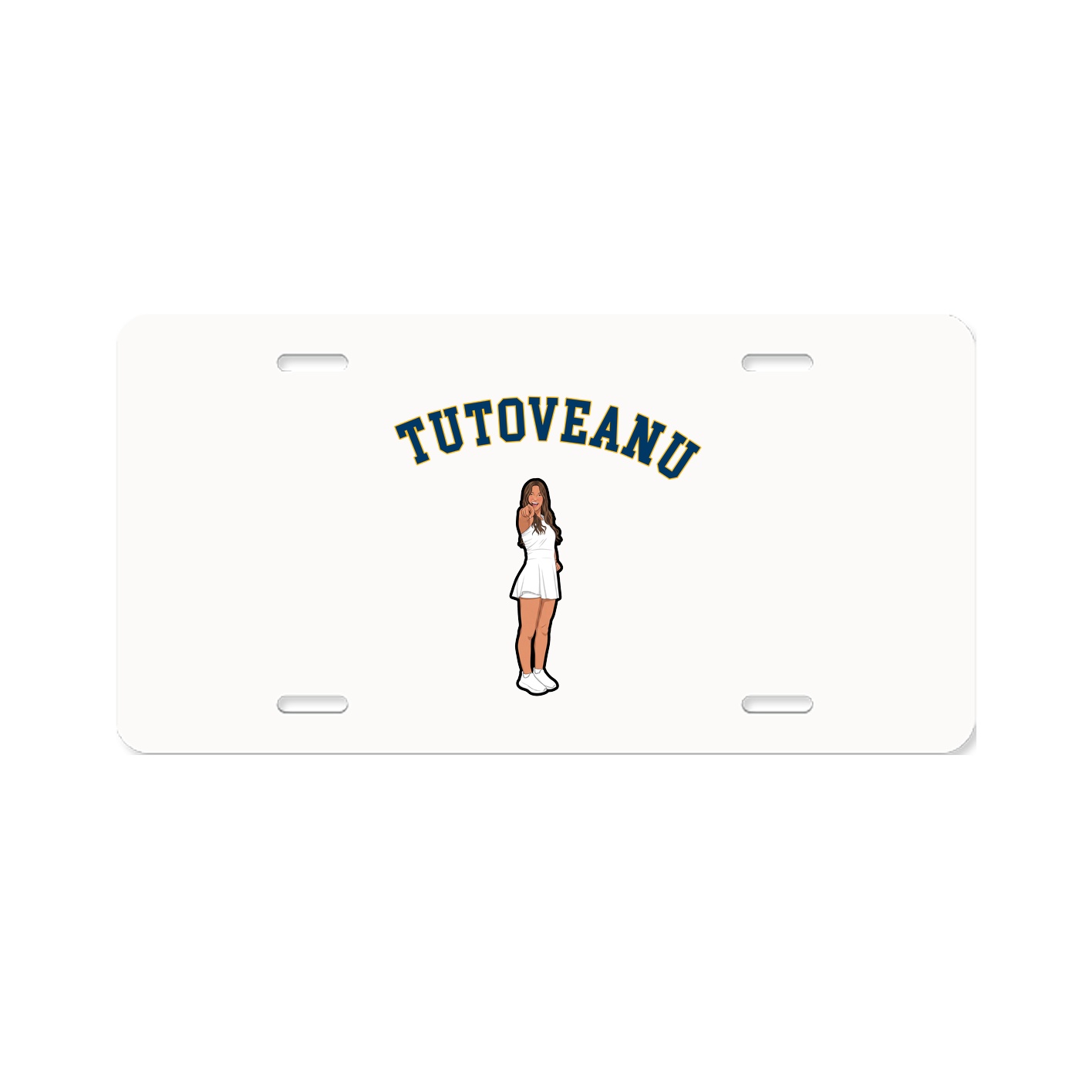 License Plate — Shirsey Arch in Classic