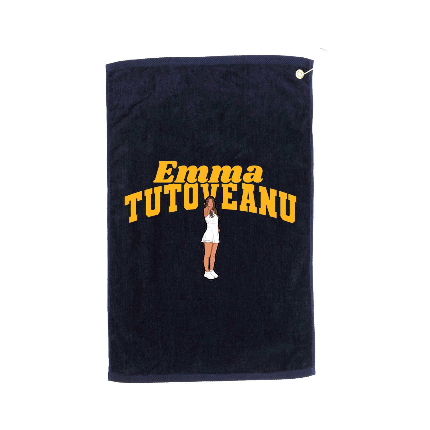 Golf Towel — Signature Arch in Navy
