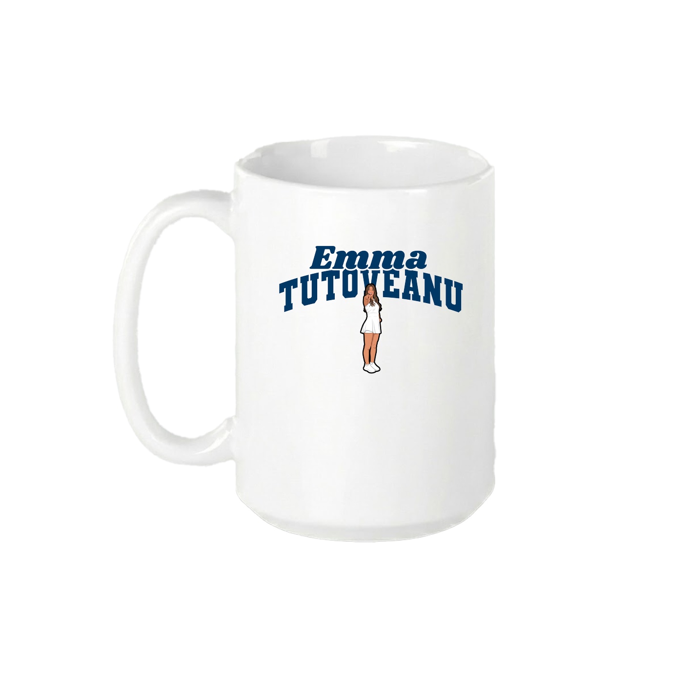 15oz Coffee Mug — Signature Arch in White