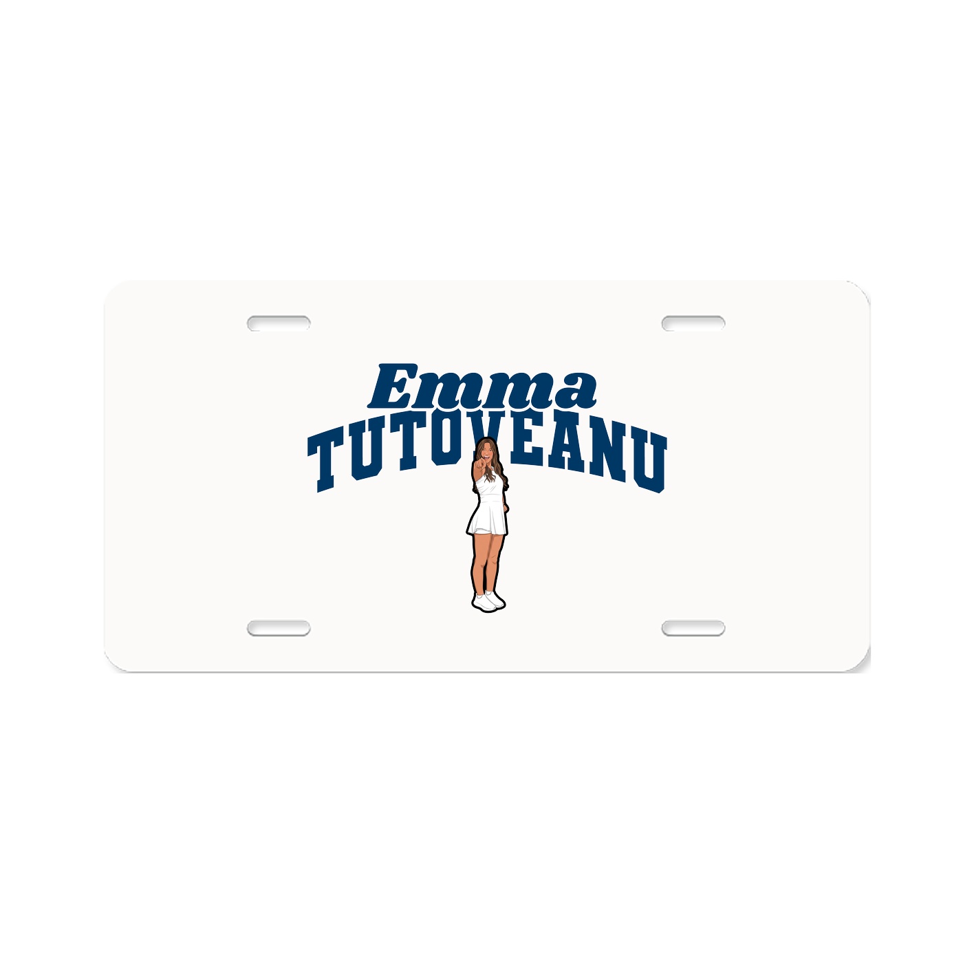 License Plate — Signature Arch in Classic