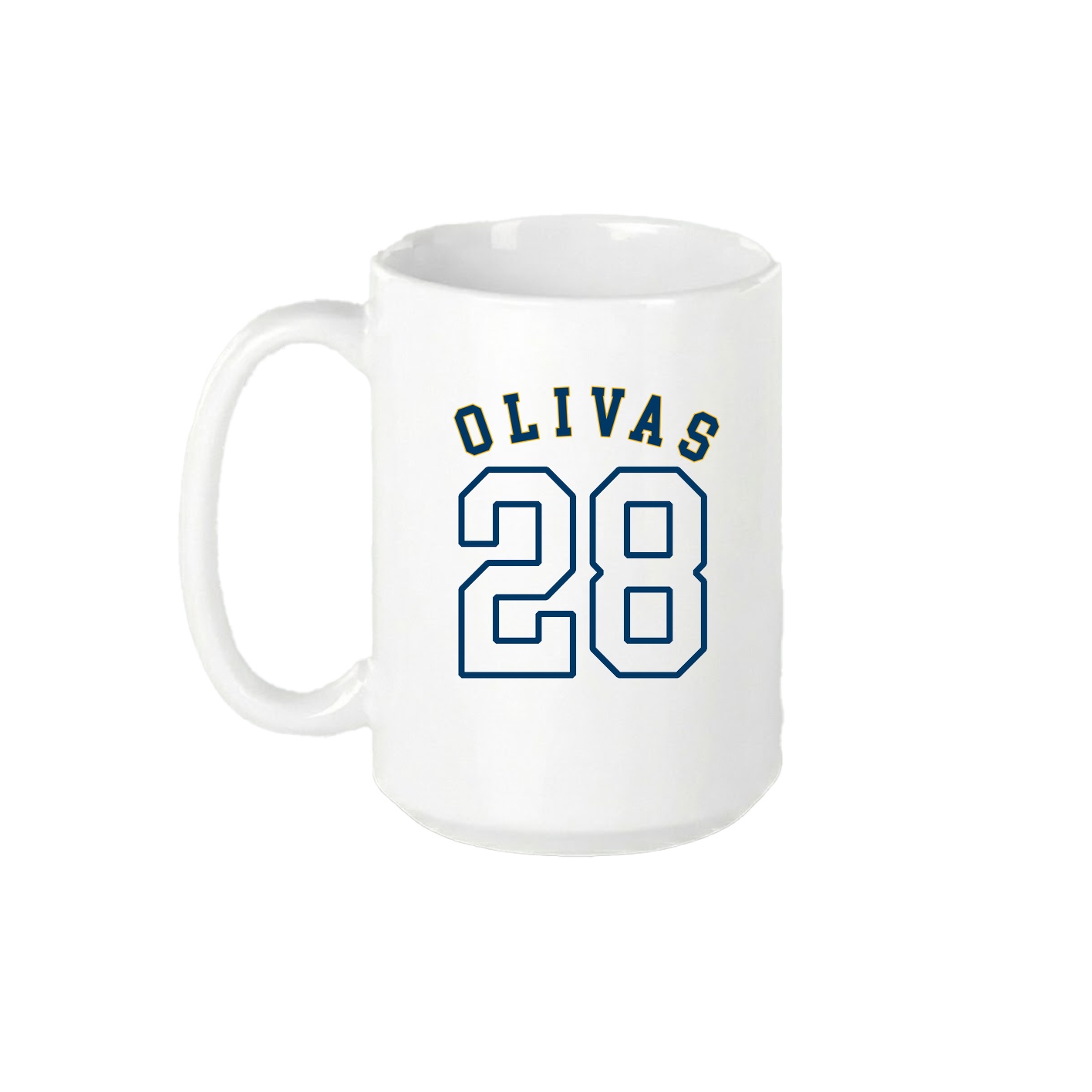 15oz Coffee Mug — Shirsey Arch in White