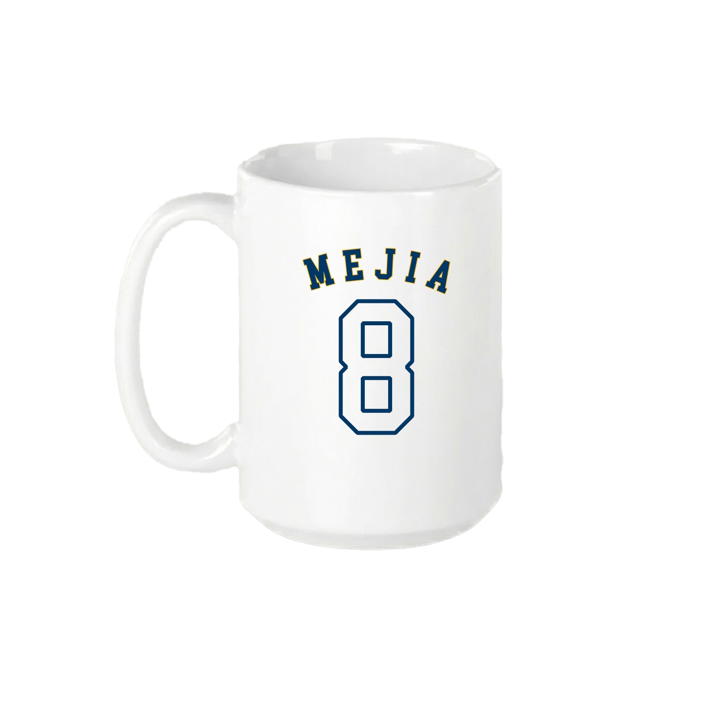 15oz Coffee Mug — Shirsey Arch in White
