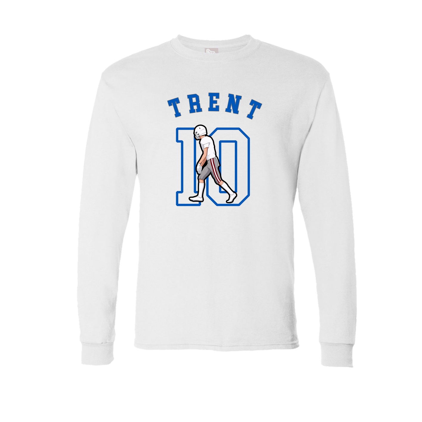 Long Sleeve Tee — Shirsey Arch in White