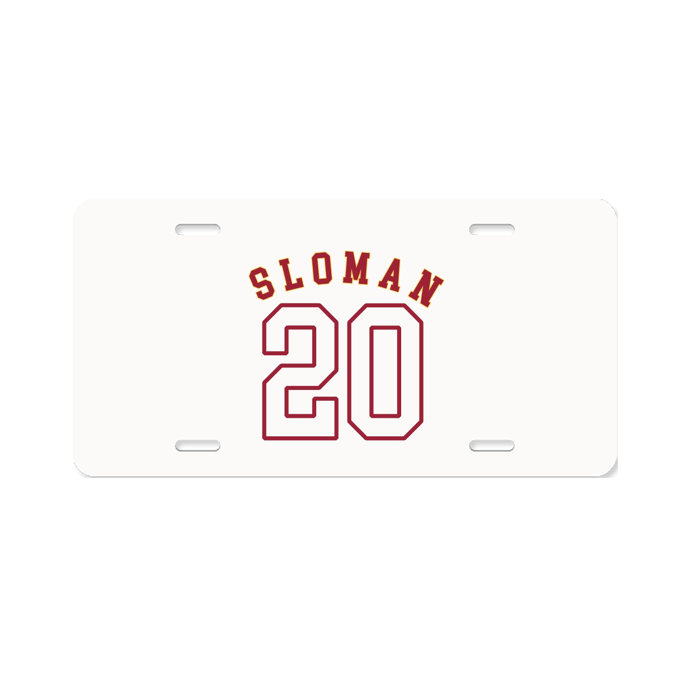 License Plate — Shirsey Arch in Classic