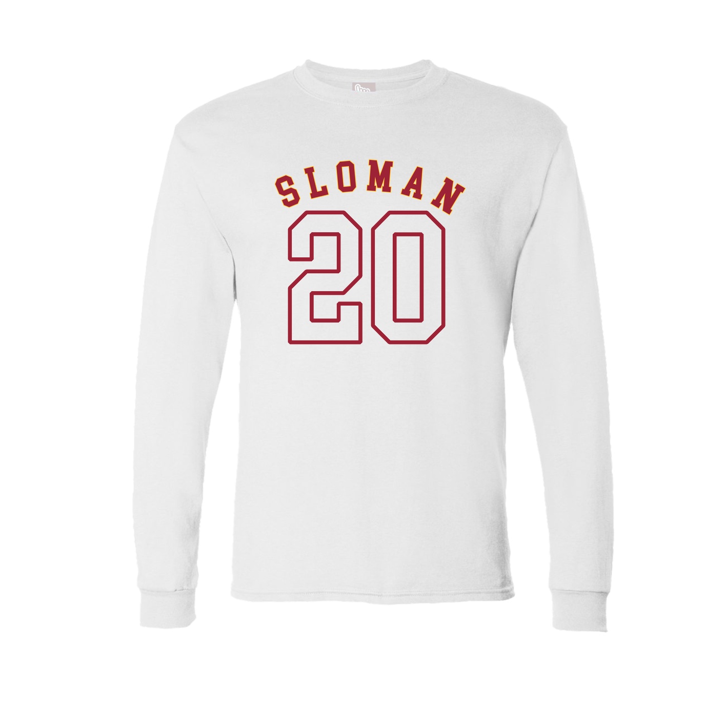 Long Sleeve Tee — Shirsey Arch in White