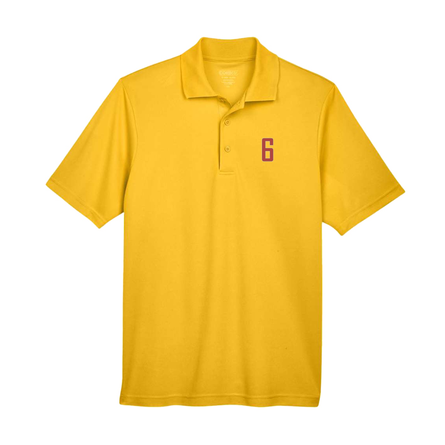 Performance Polo — Front Shirsy in Gold
