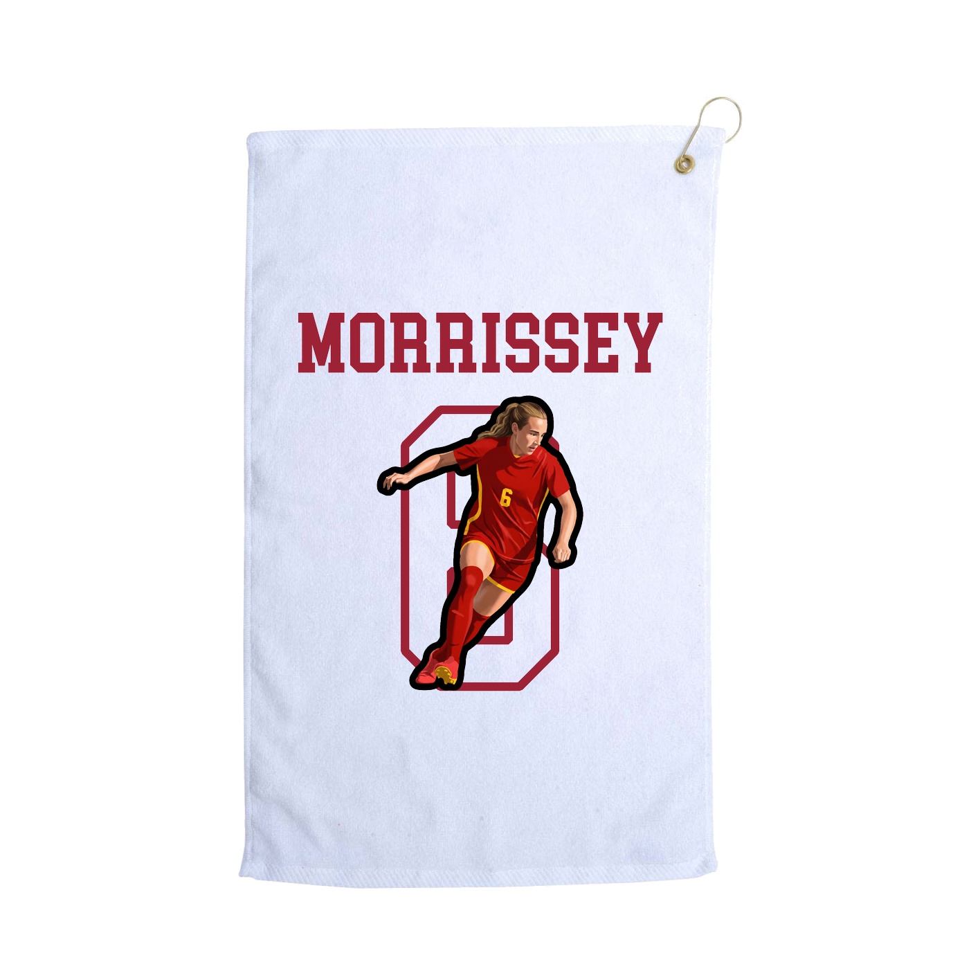 Golf Towel — Shirsey in White